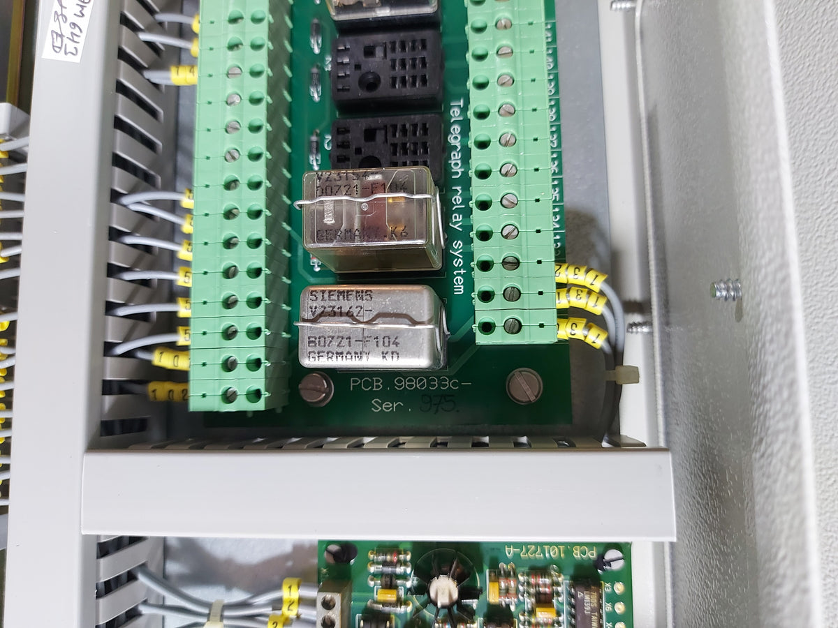STORK-KWANT TELEGRAPH SYSTEM CONTROL PANEL