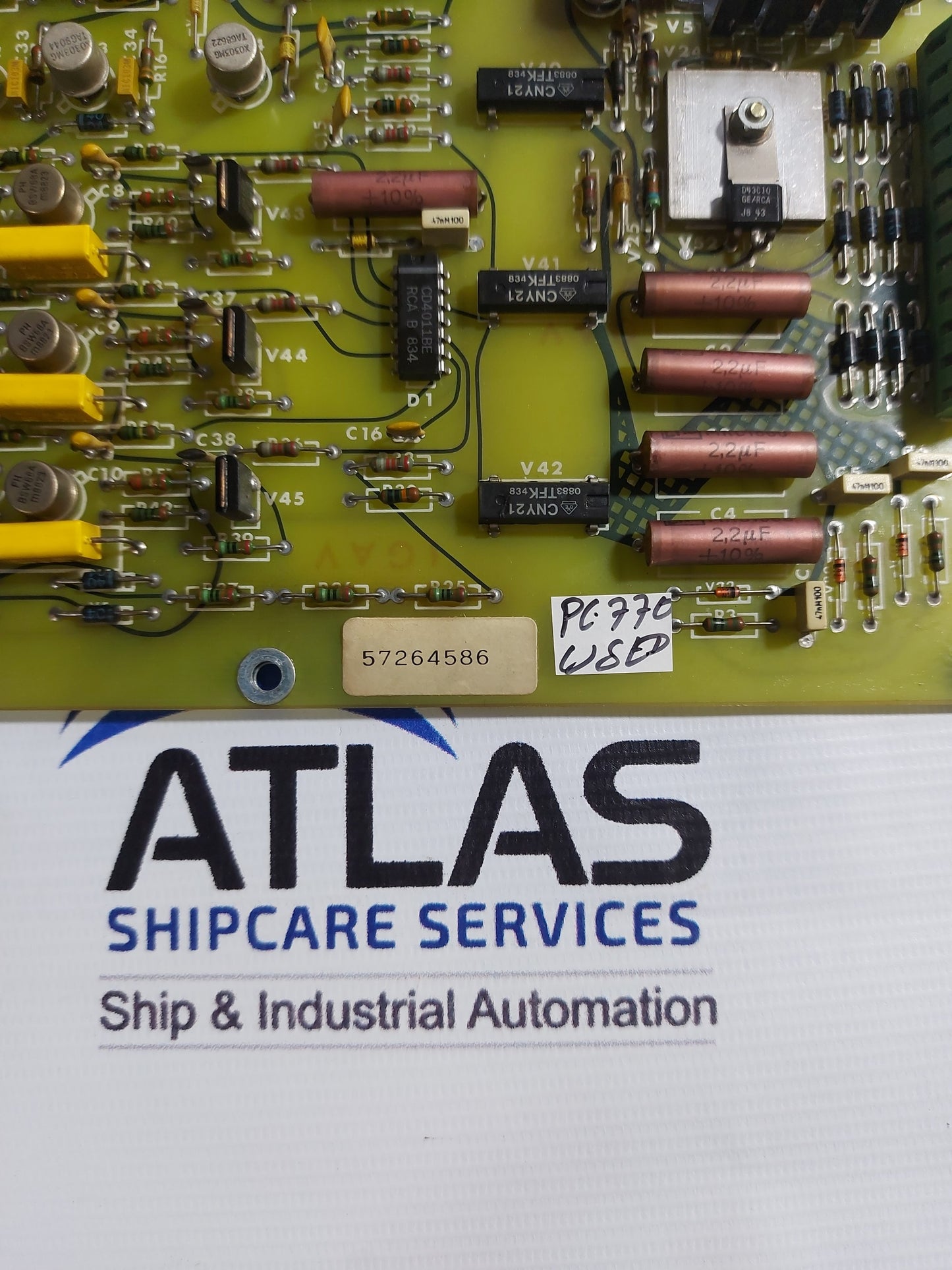 STROMBERG 5760267-8 K AUPA 040 PCB CARD