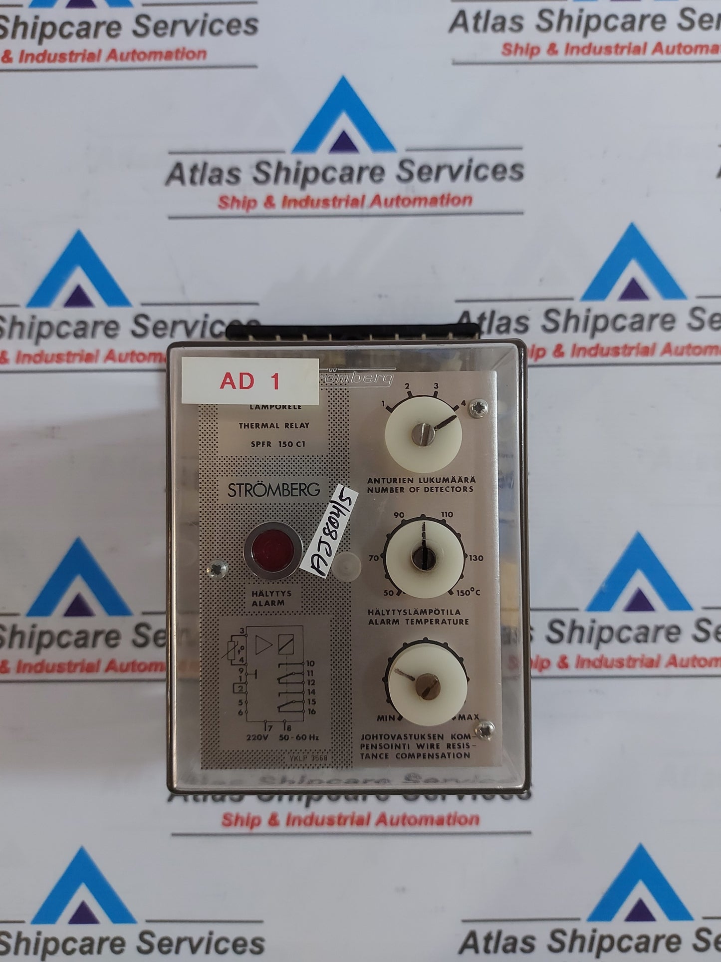 STROMBERG SPFR 150 C1 LAMPORELE THERMAL RELAY 220V 50-60Hz