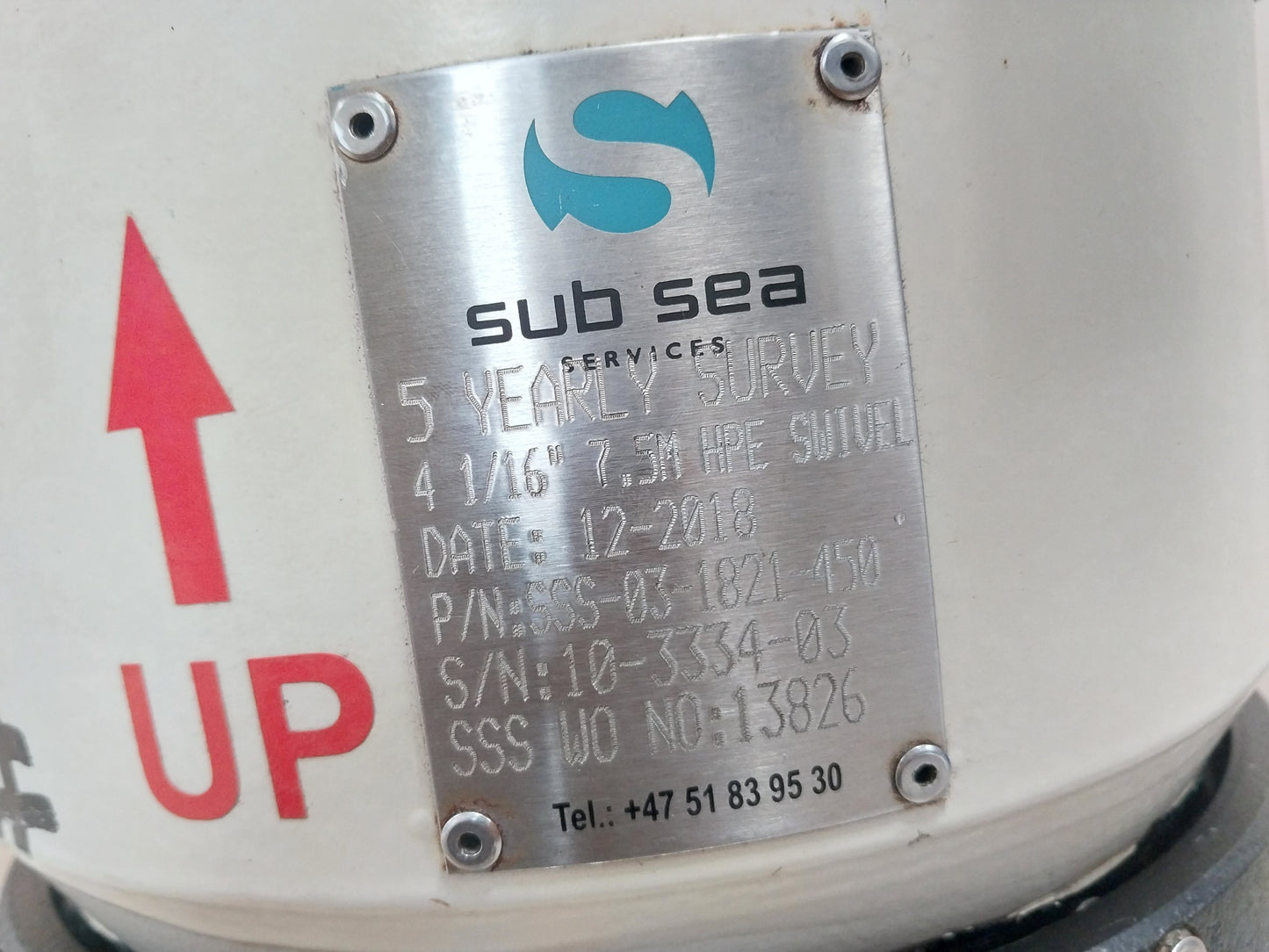 SUB SEA SSS-03-1821-450 4 1/16" 7.5M HPE SWIVEL