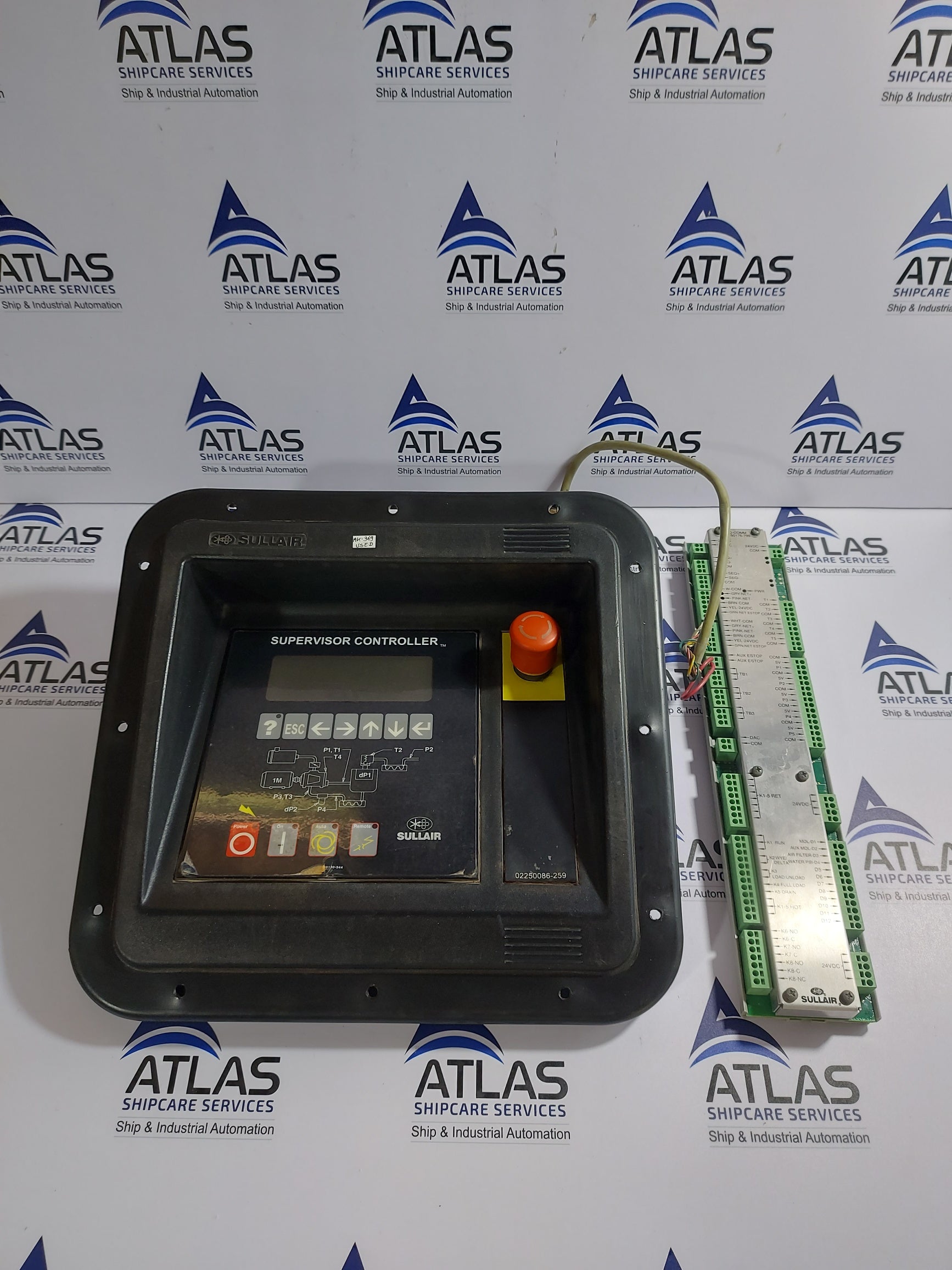 SULLAIR SUPERVISOR CONTROLLER DISPAY MODULE P/N 02250176-805 – Atlas ...