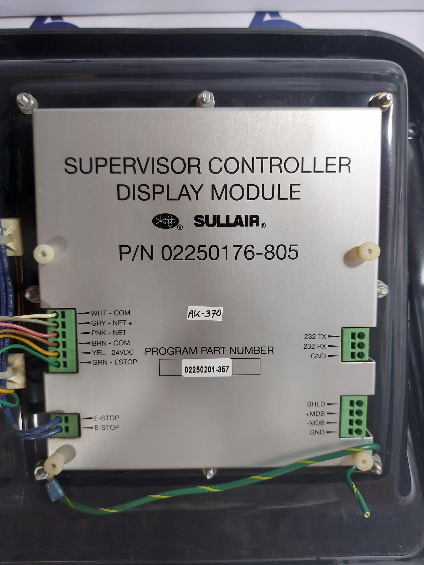SULLAIR SUPERVISOR CONTROLLER DISPLAY MODULE 02250176-805