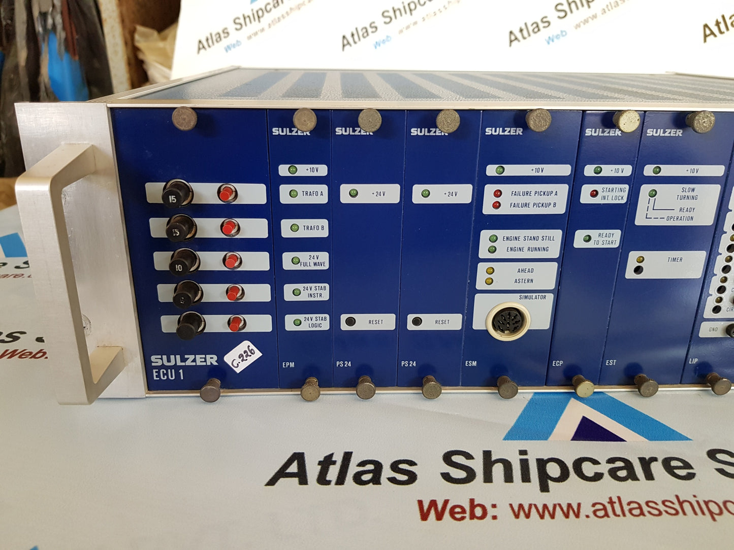 SULZER ECU 1, 909ETAQ15 CONTROL UNIT