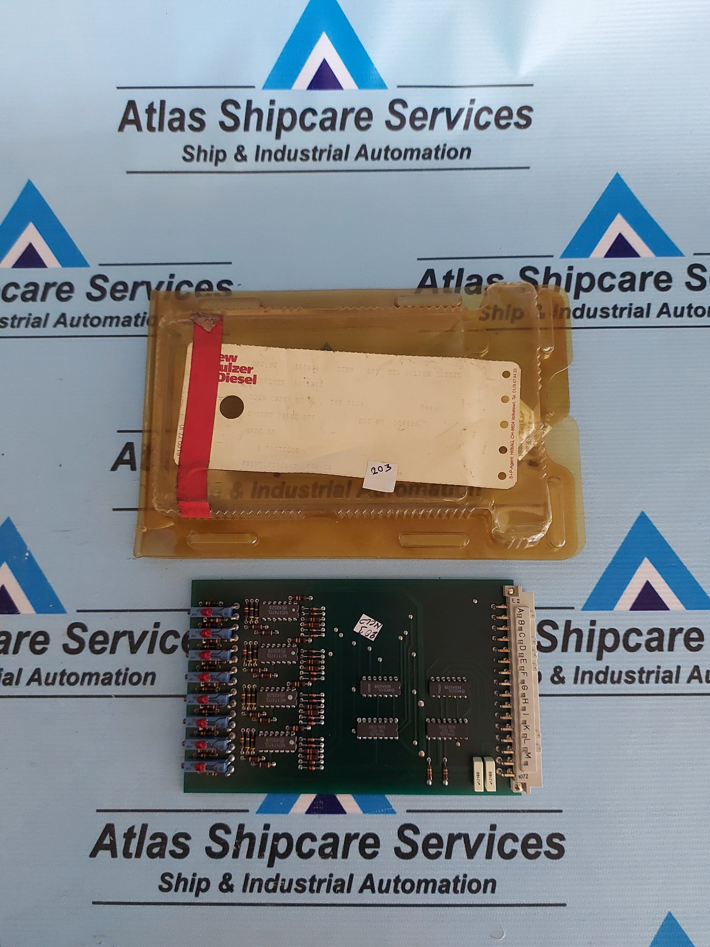 SULZER FSA-C5 PCB CIRCUIT