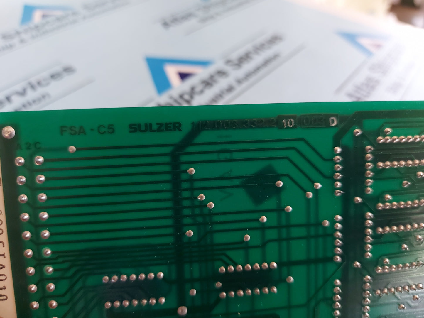 SULZER FSA-C5 PCB CIRCUIT