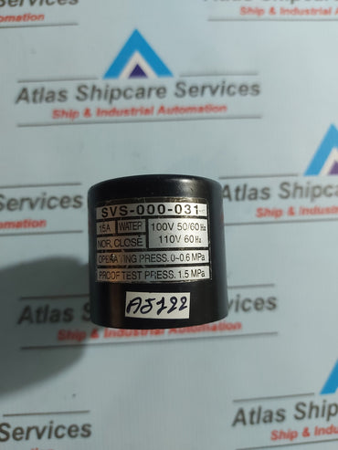 SVS-000-031 SOLENOID VALVE COIL