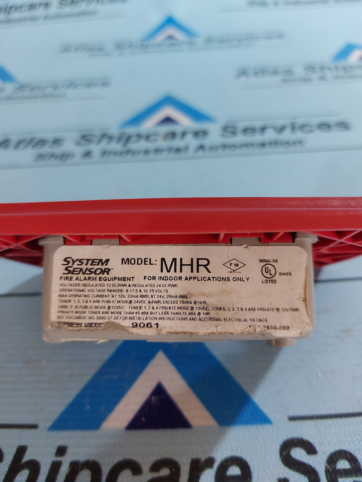 System Sensor Model Rfdth SYSTEM SENSOR MHR RED MINI HORN – Atlas Shipcare Services