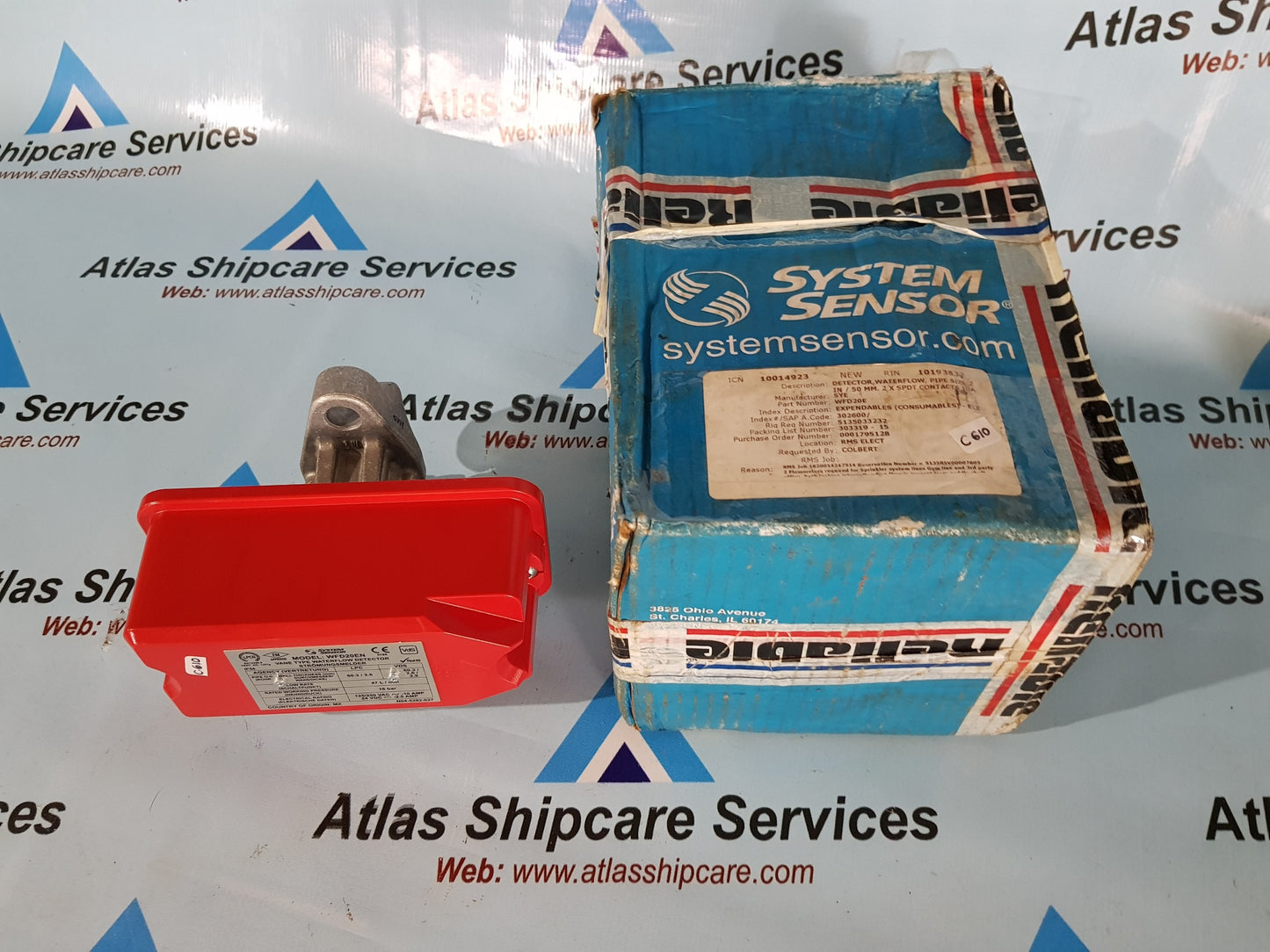 SYSTEM SENSOR WFD20EN VANE TYPE WATERFLOW DETECTOR
