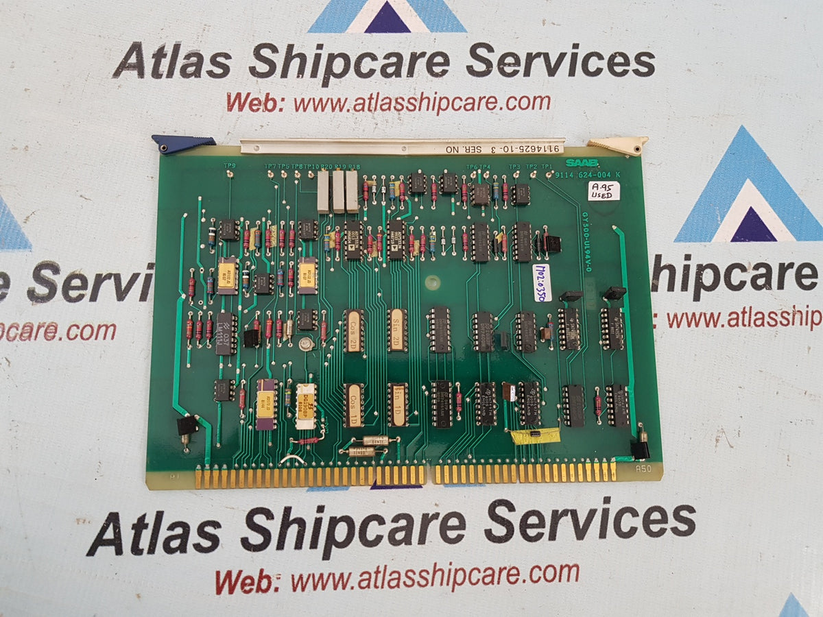 9114 Saab Marin 9114 624-004 K Pcb Card – Atlas Shipcare Services