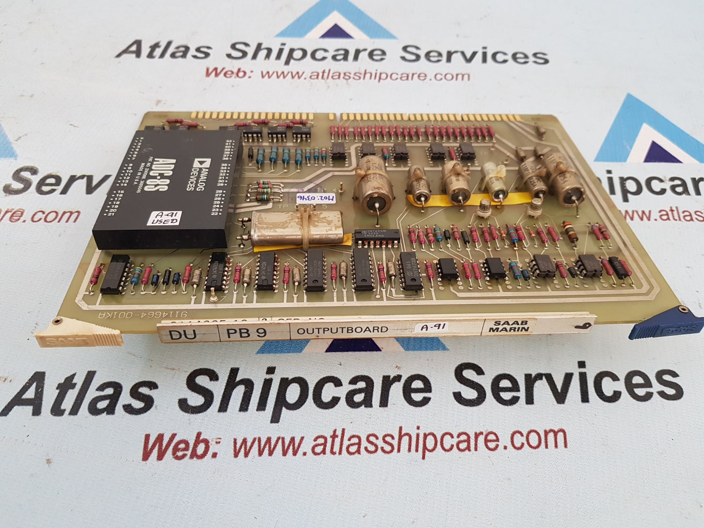 Saab Marin 9114664-001KA Output Board – Atlas Shipcare Services