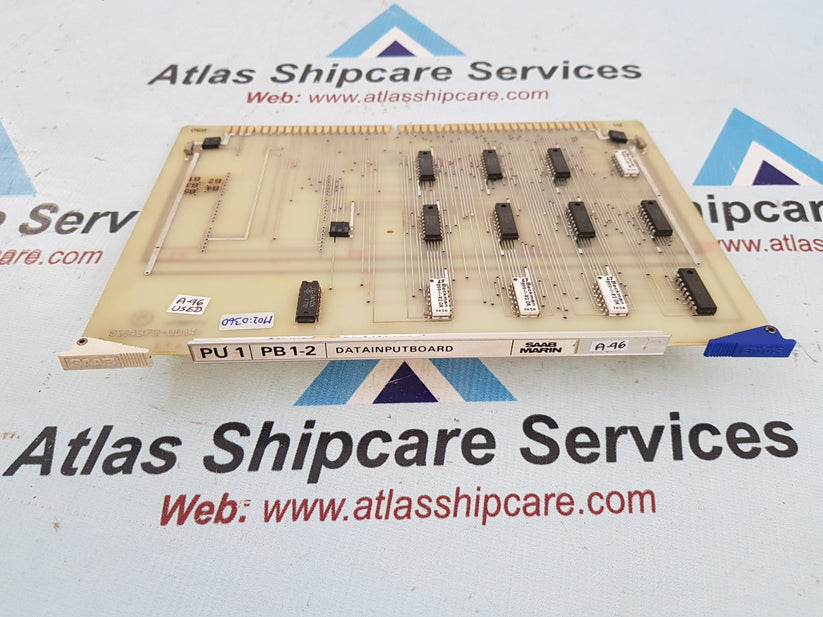 Saab Marine 9114672-001k Data Input Board – Atlas Shipcare Services