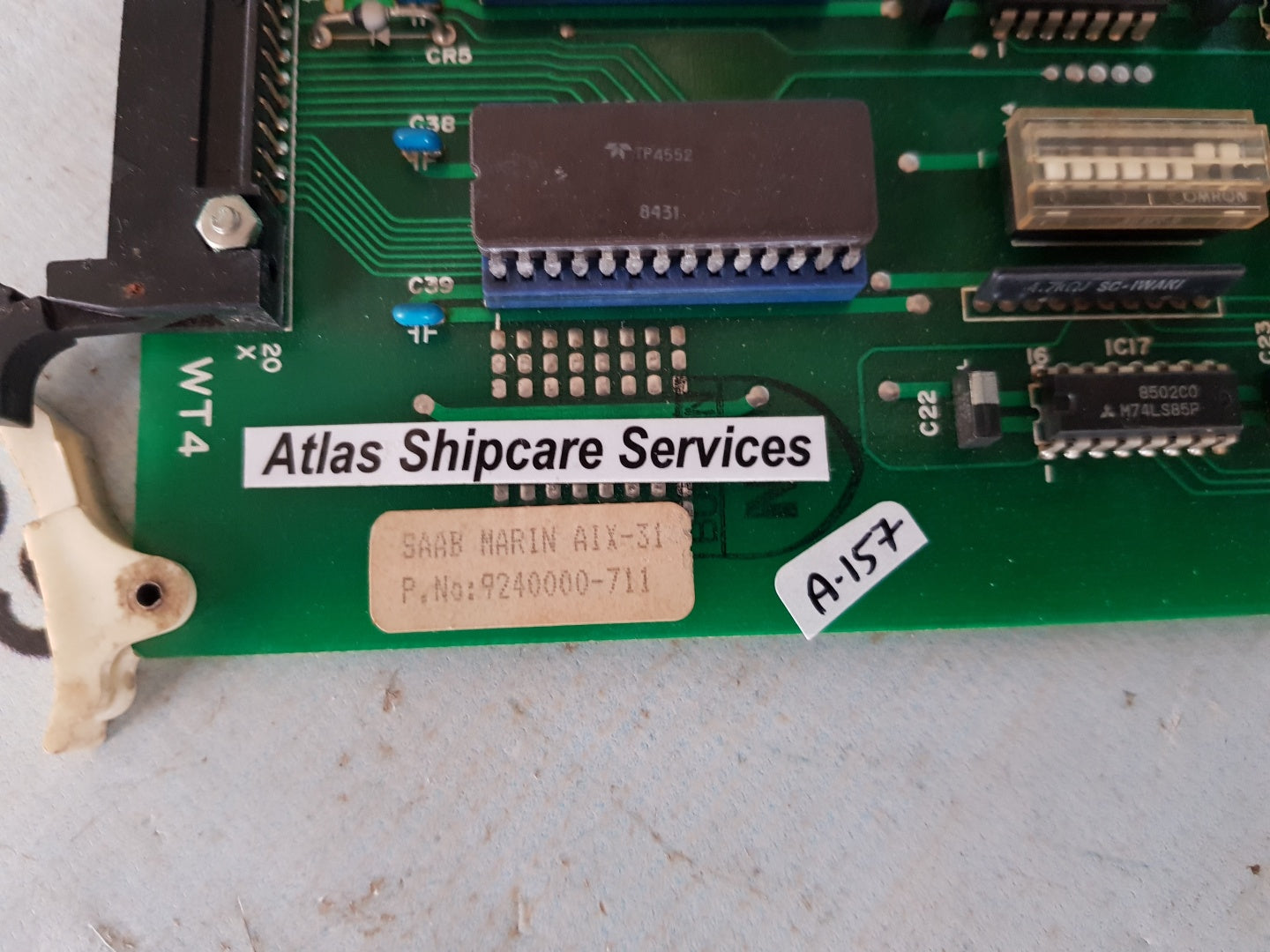 Saab Marine AIX-31 9240000-711 Pcb Card