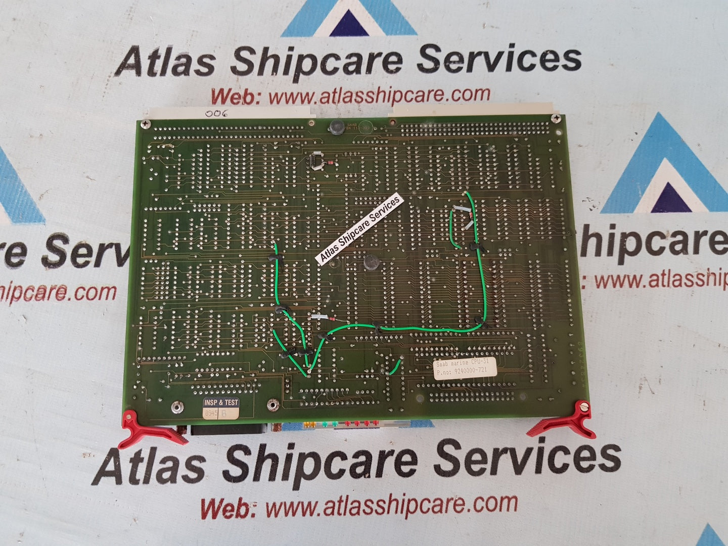 Saab Marine Cpu-31 9240000-721 Pcb Board KK 8784 010-75