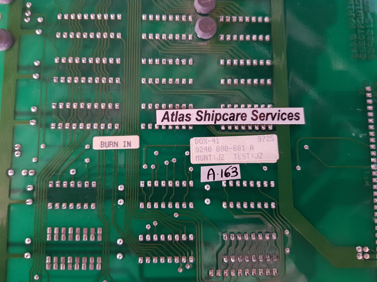 Saab Marine DOX-41 9240 000-681 A Pcb Board