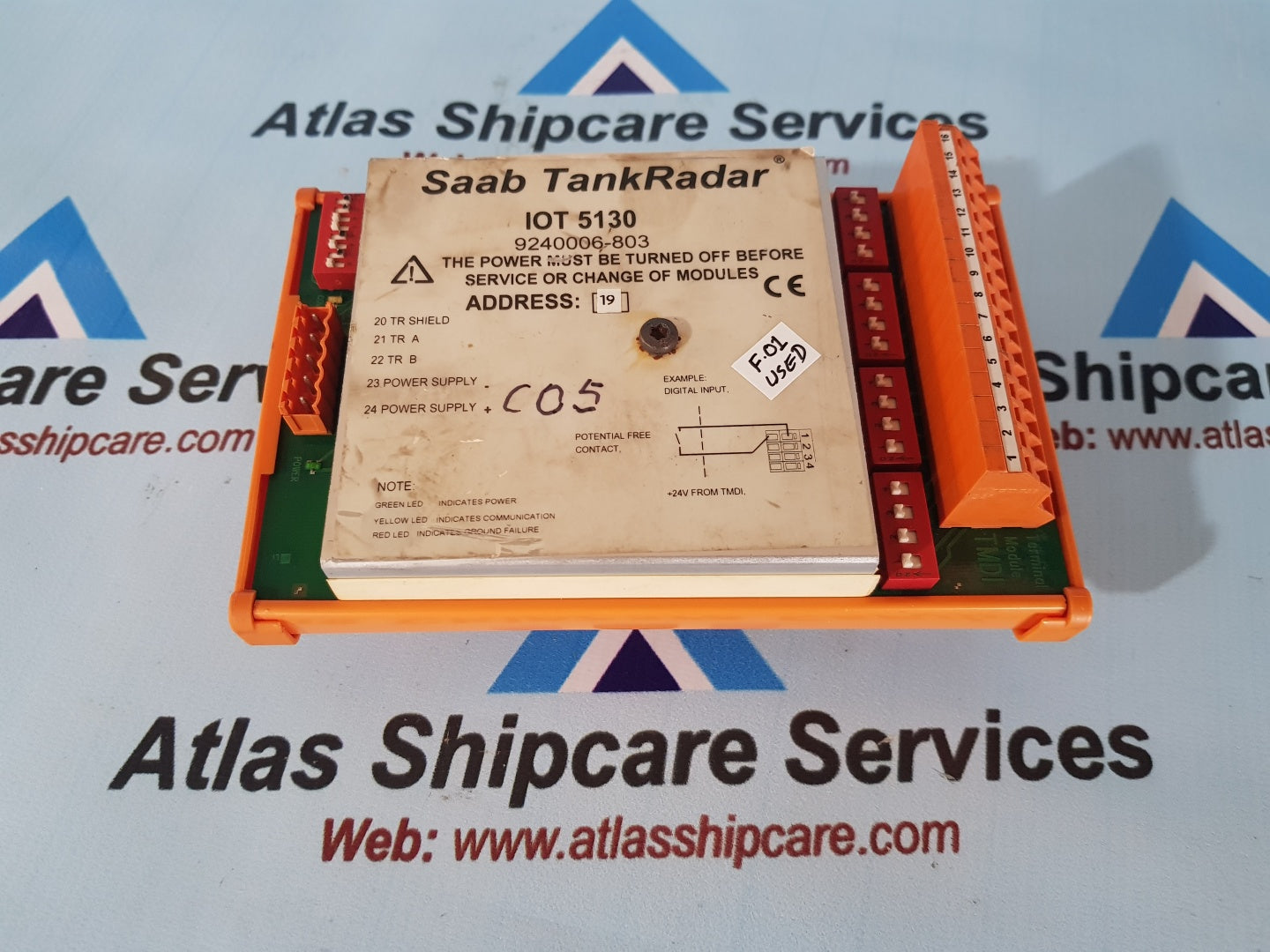 Saab Tankradar IOT 5130 I/O Terminal – Atlas Shipcare Services