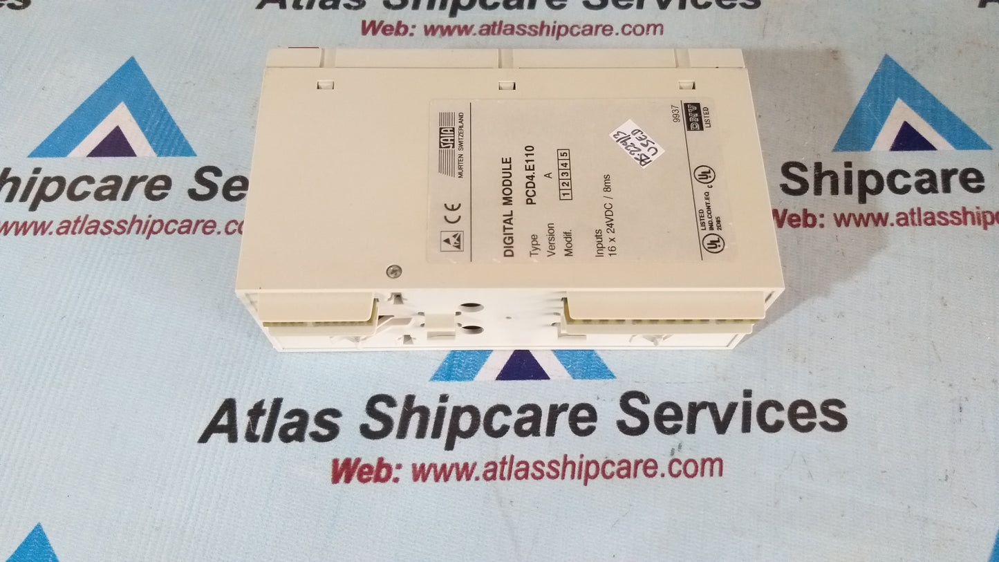 Saia PCD4.E110 Digital Input Module Version.A