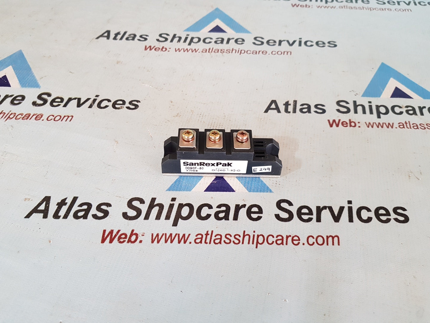 Sanrexpak DD90F-80 Diode Module – Atlas Shipcare Services
