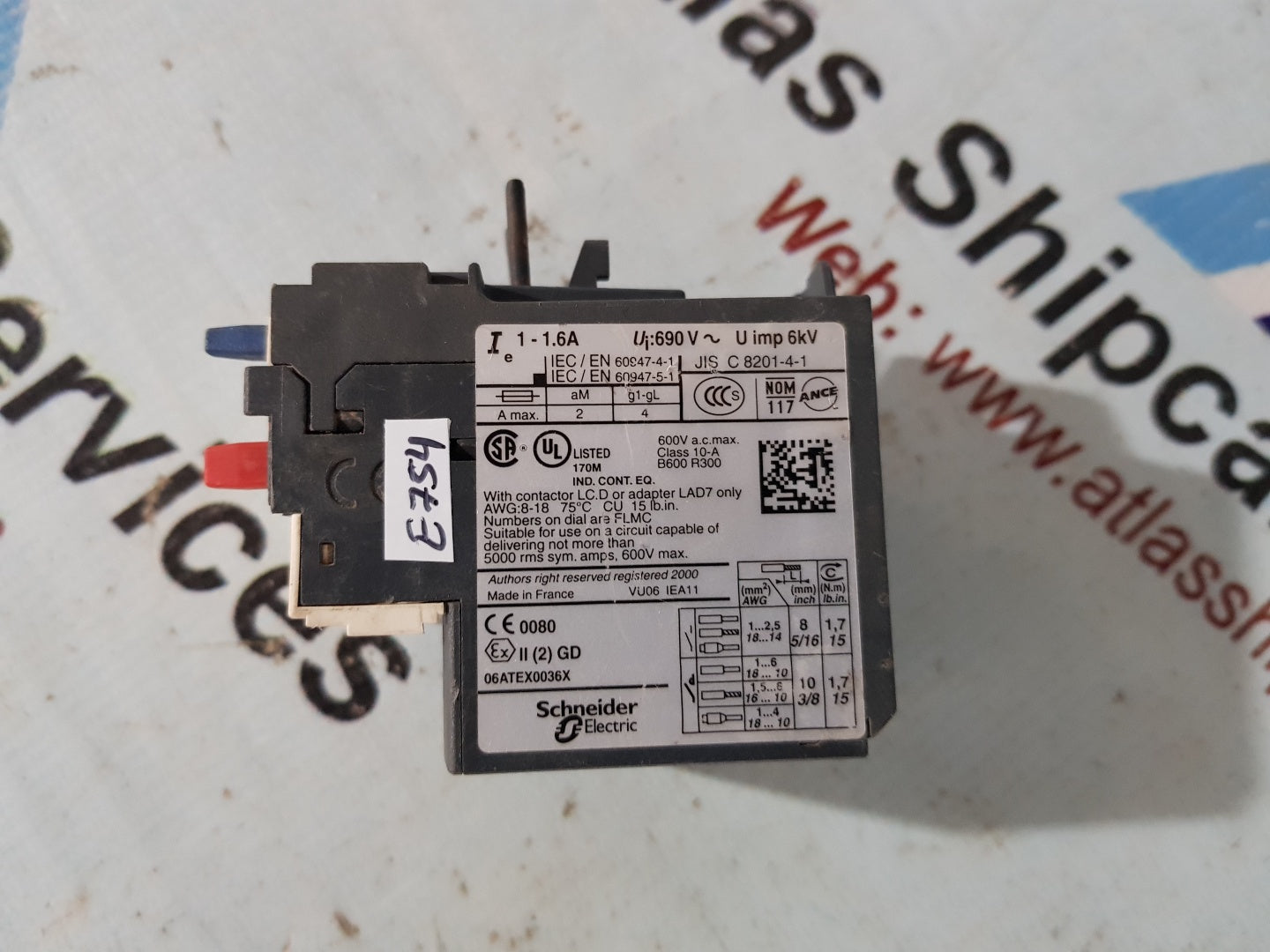 Schneider Electric LRD 06 Thermal Overload Relay