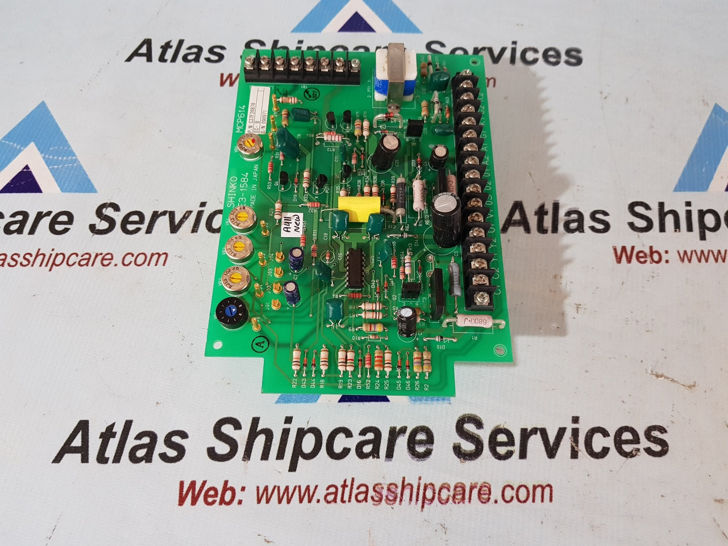 Shinko C37F26878 Circuit Board E3-1584 MCP614