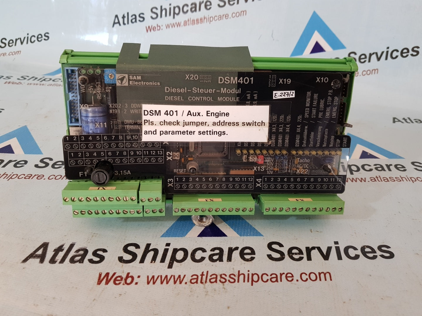 Stn Atlas DSM 401 Diesel Control Module Part.No : 271.130 437/F – Atlas ...