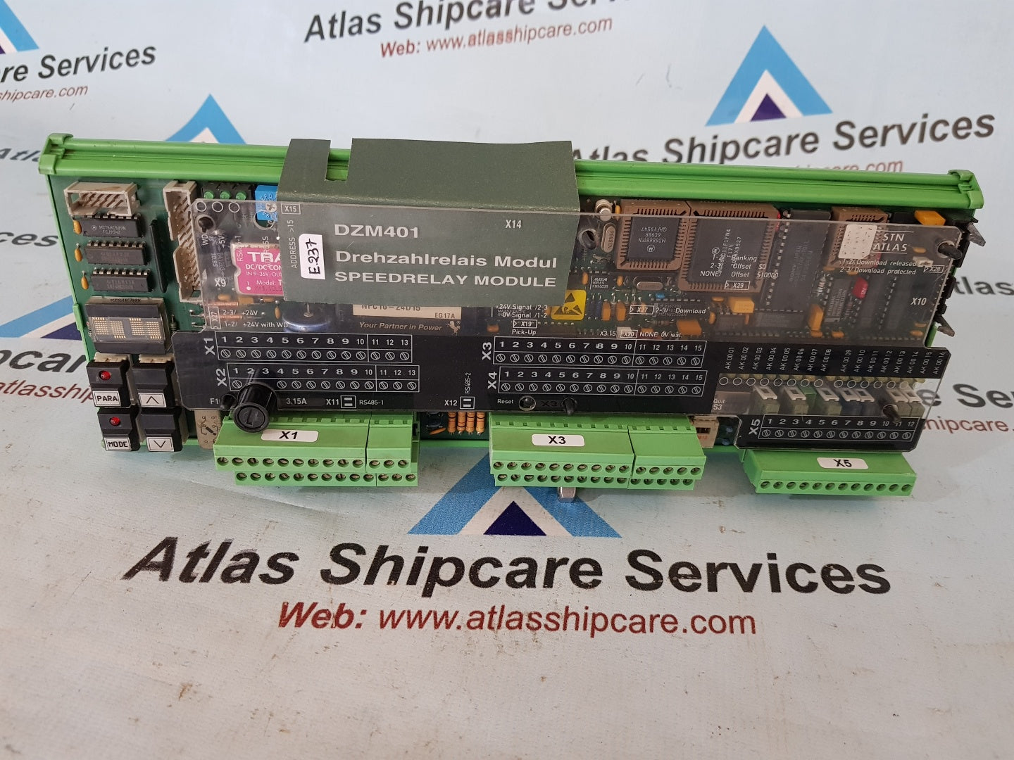 Stn Atlas DZM 401 Speed Relay Module Part.No : 271.138 159/E