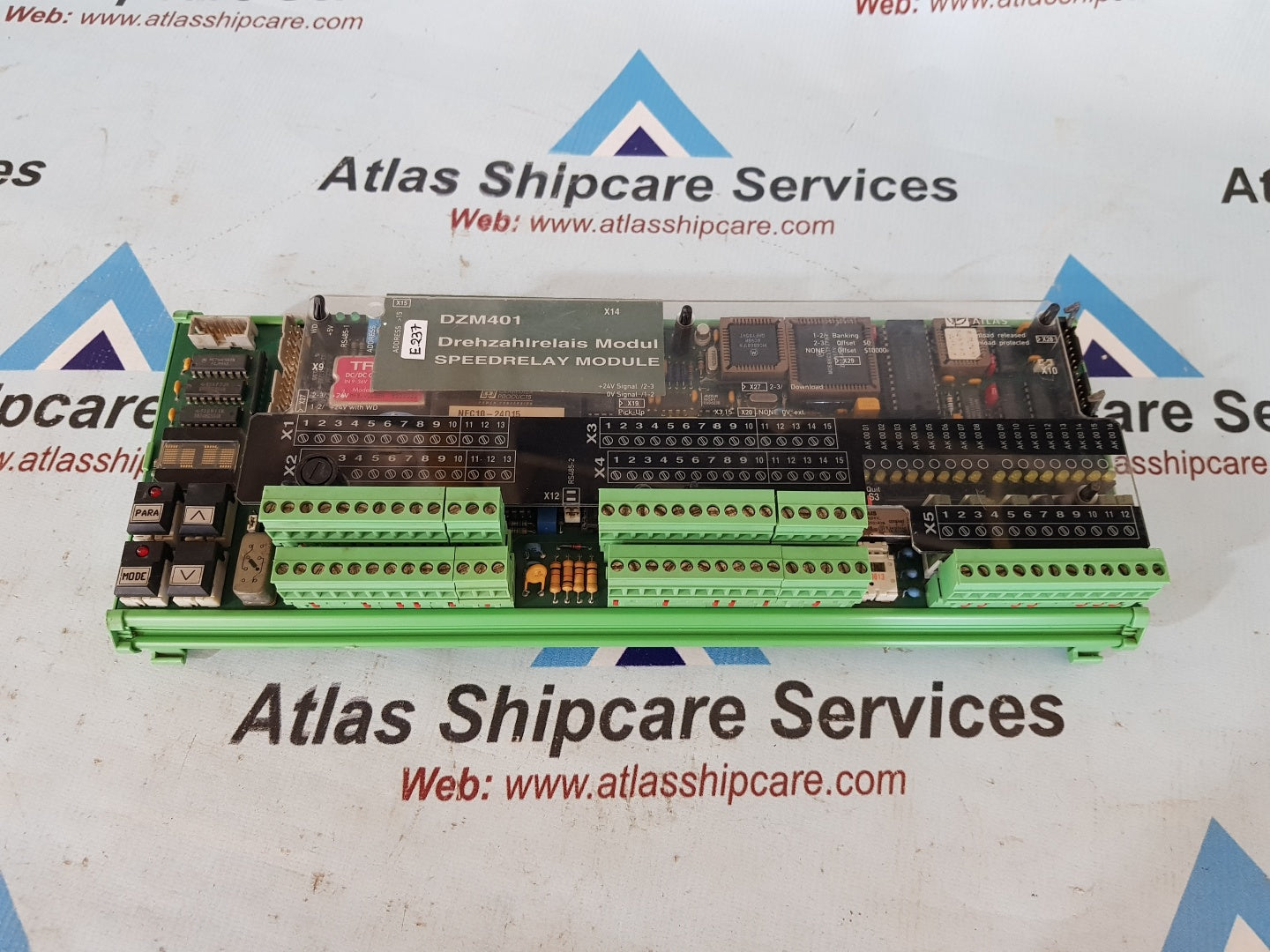 Stn Atlas DZM 401 Speed Relay Module Part.No : 271.138 159/E