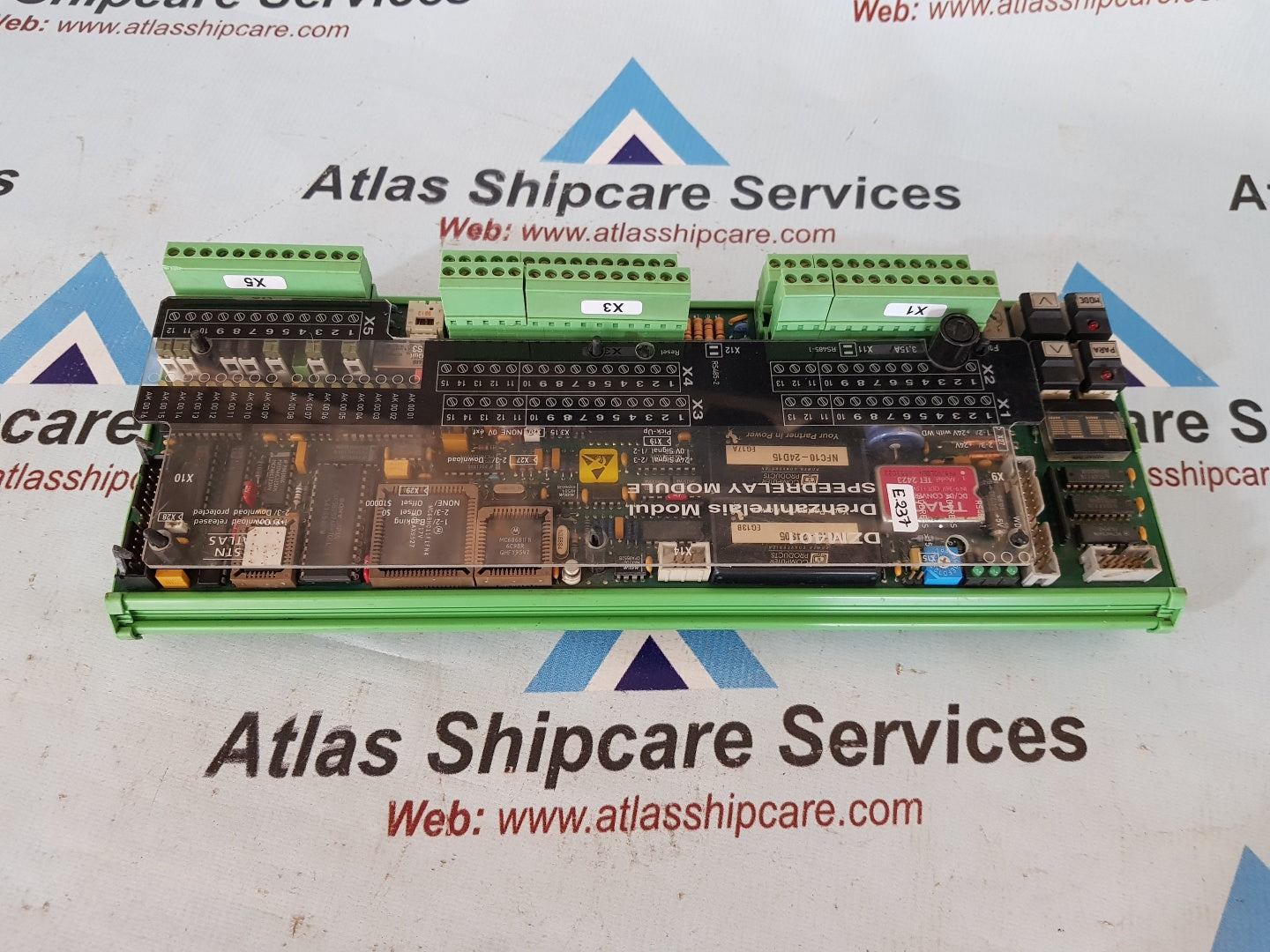 Stn Atlas DZM 401 Speed Relay Module Part.No : 271.138 159/E