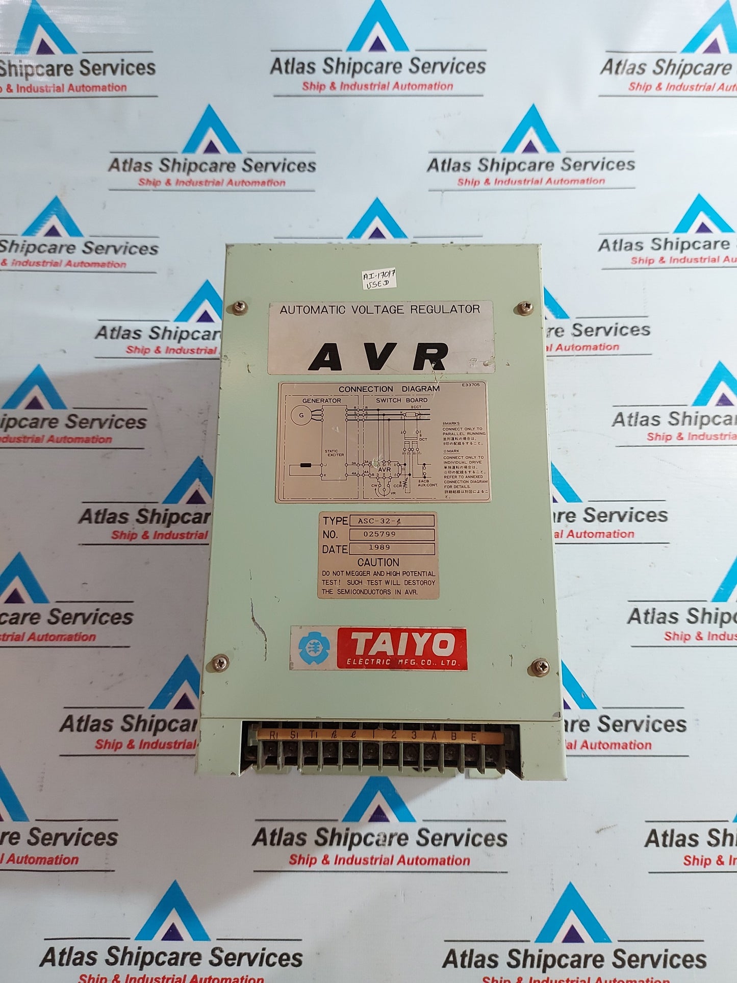 TAIYO ASC-32-4 AUTOMATIC VOLTAGE REGULATOR