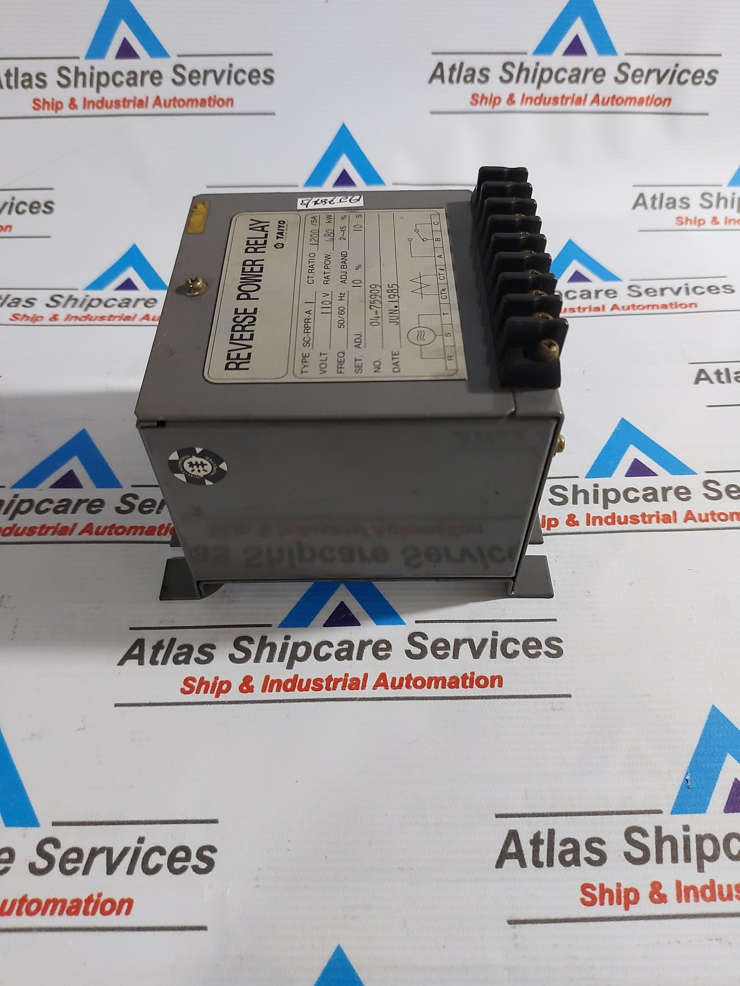 TAIYO SC-RPR-A1 REVERSE POWER RELAY 110V 480kW 50/60Hz