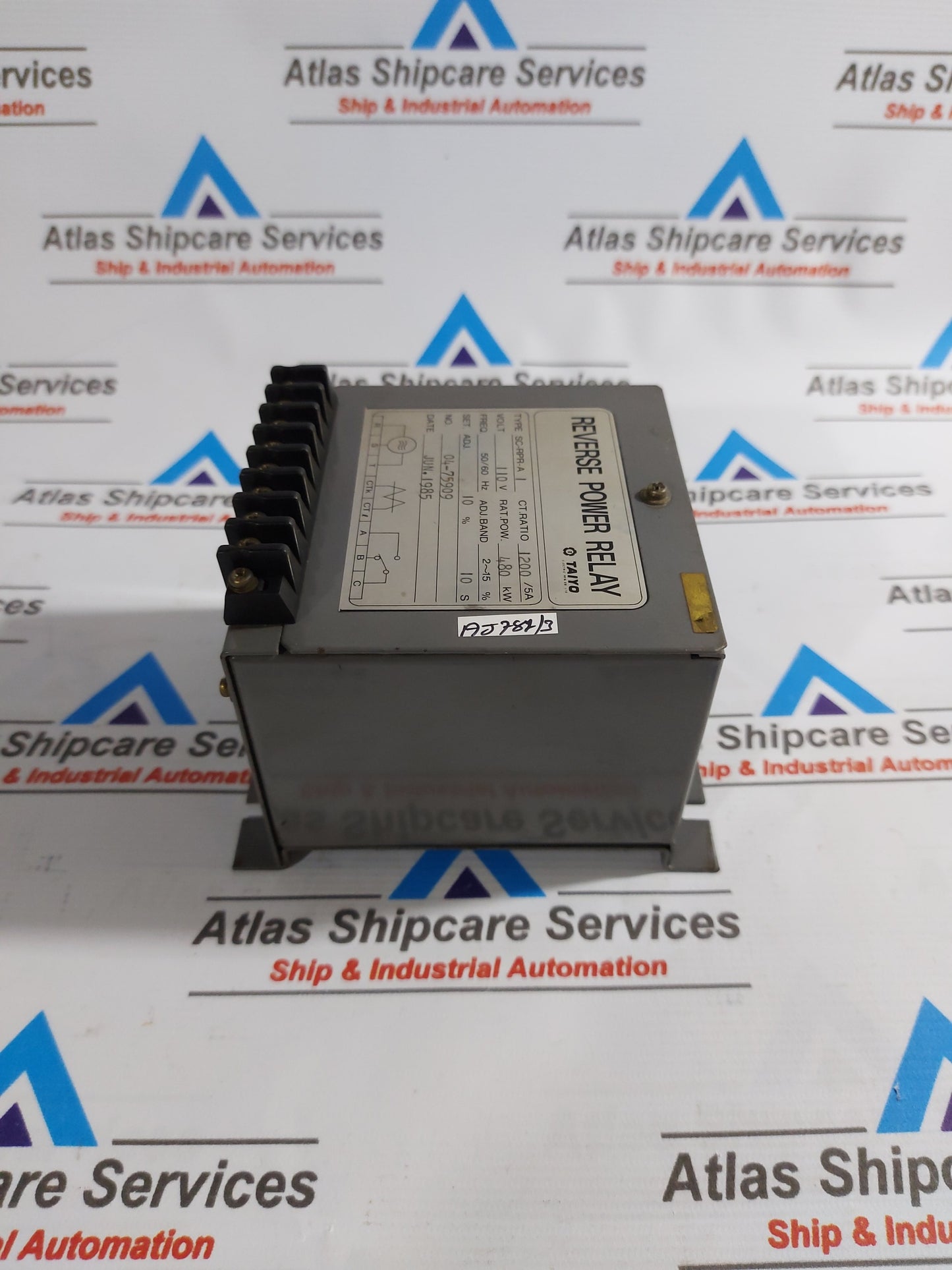 TAIYO SC-RPR-A1 REVERSE POWER RELAY 110V 480kW 50/60Hz