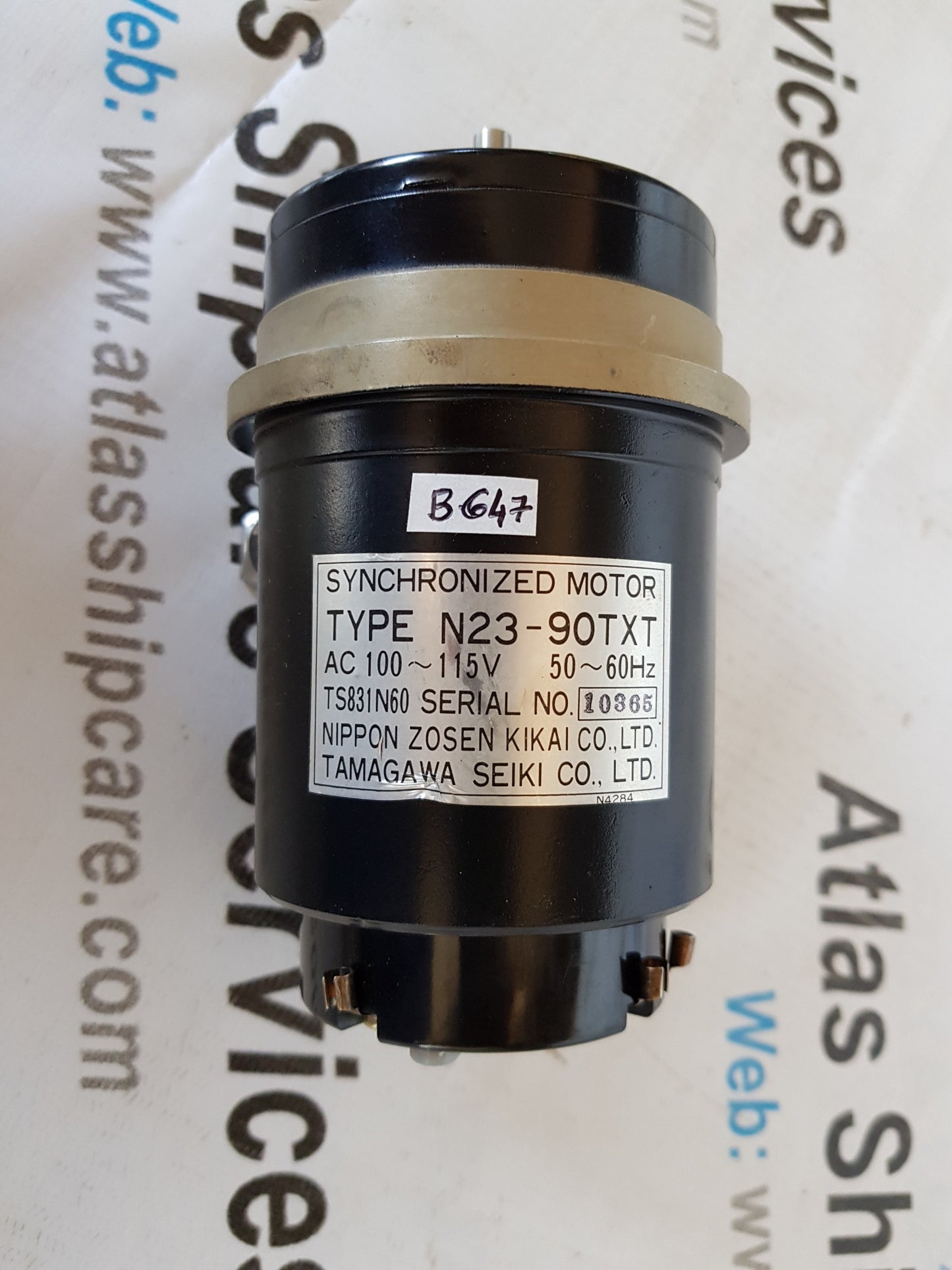 TAMAGAWA SEIKI N23-90TXT SYNCHRONIZED MOTOR