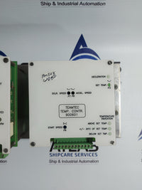 TEAMTEC 890801 VACUUM CONTROLLER 900601 TEMP. CONTROLLER