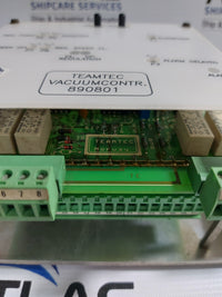 TEAMTEC 890801 VACUUM CONTROLLER 900601 TEMP. CONTROLLER
