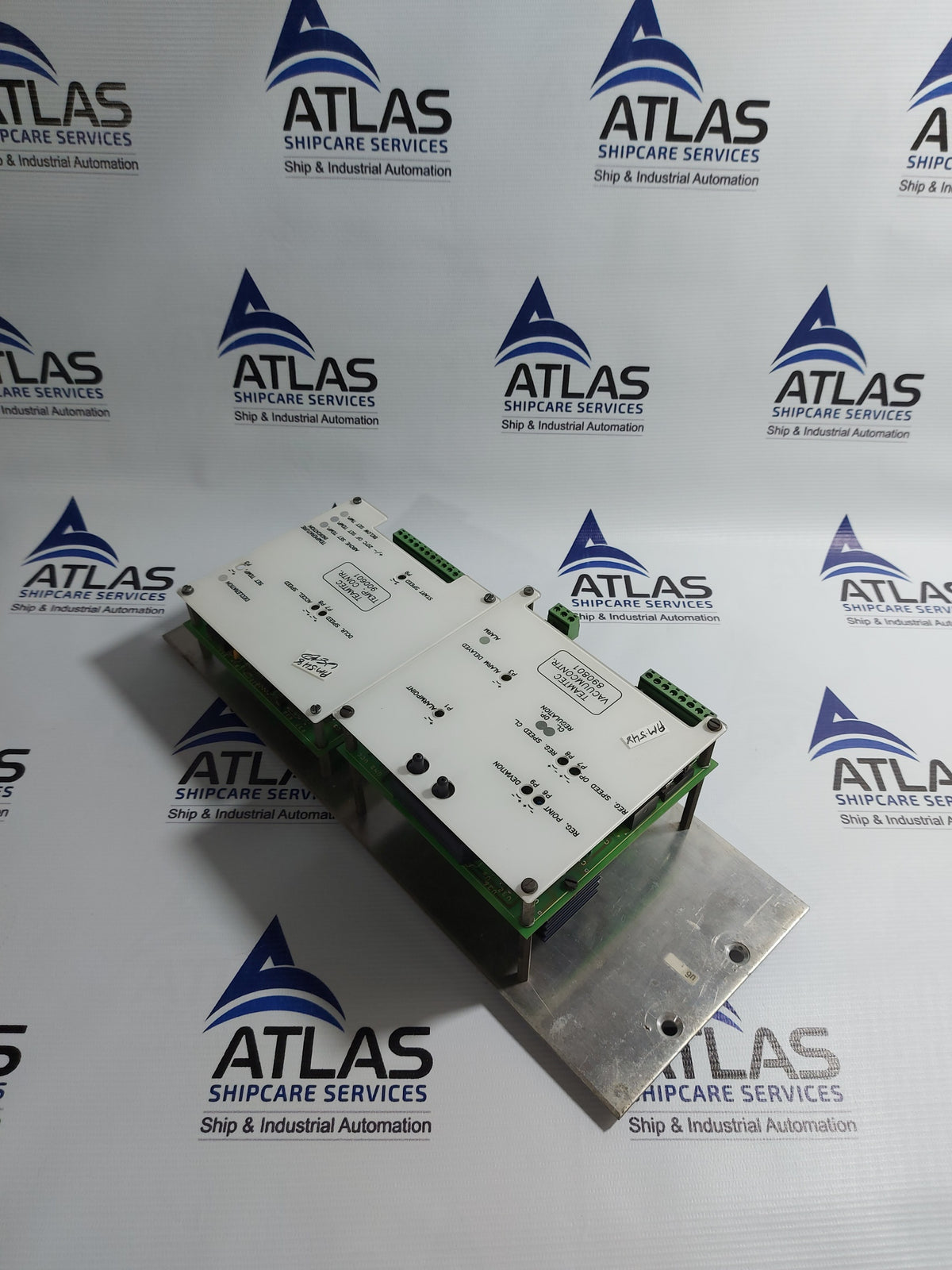 TEAMTEC 890801 VACUUM CONTROLLER 900601 TEMP. CONTROLLER