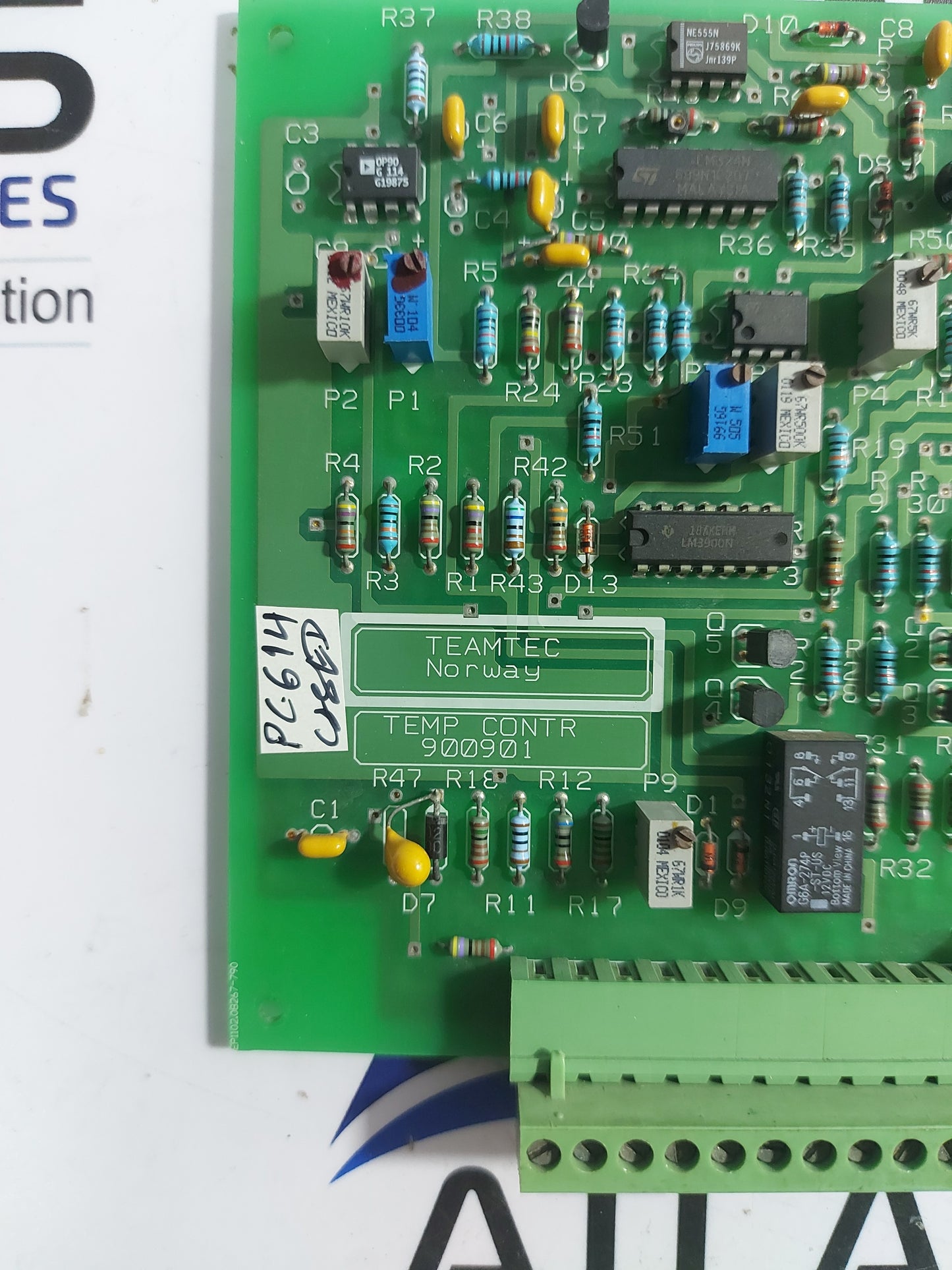TEAMTEC 900901 TEMPERATURE CONTROL BOARD