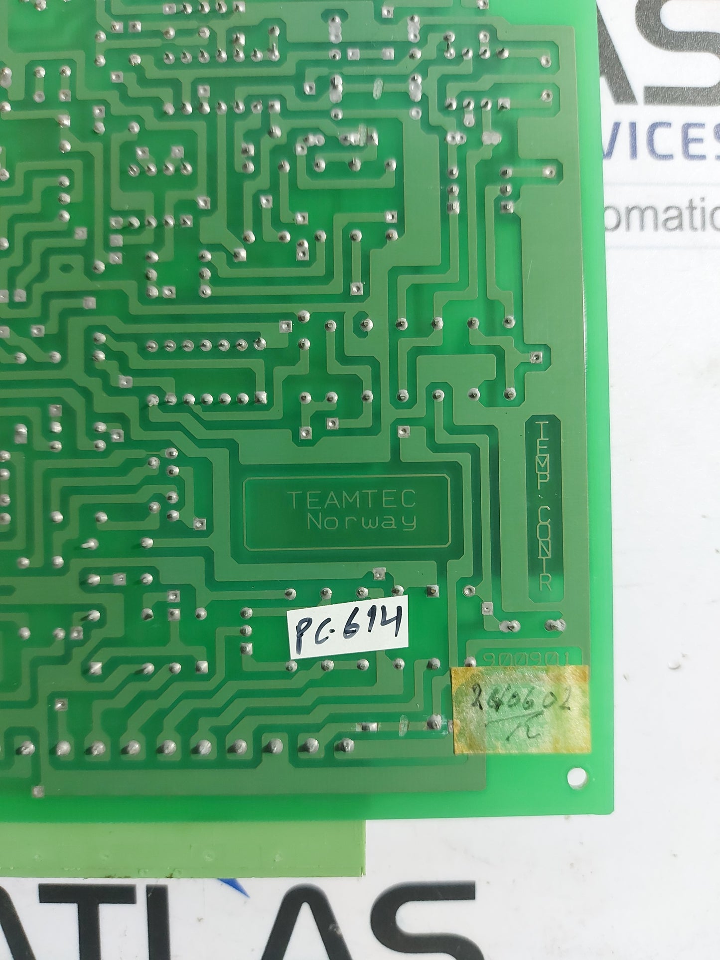 TEAMTEC 900901 TEMPERATURE CONTROL BOARD
