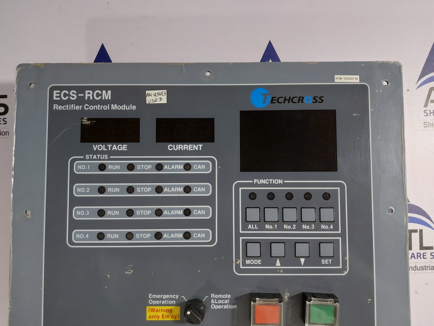 TECHCROSS ESC-RCM RECTIFIER CONTROL MODULE