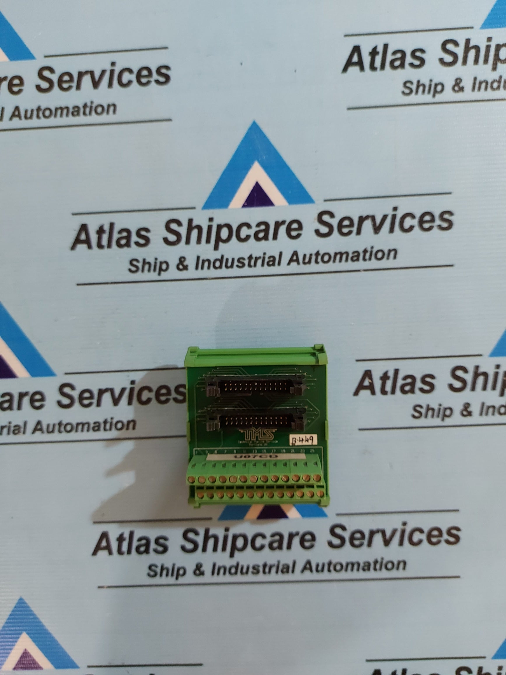 TECHNICAL MARINE SERVICE U07CD INTERFACE BLOCK – Atlas Shipcare Services