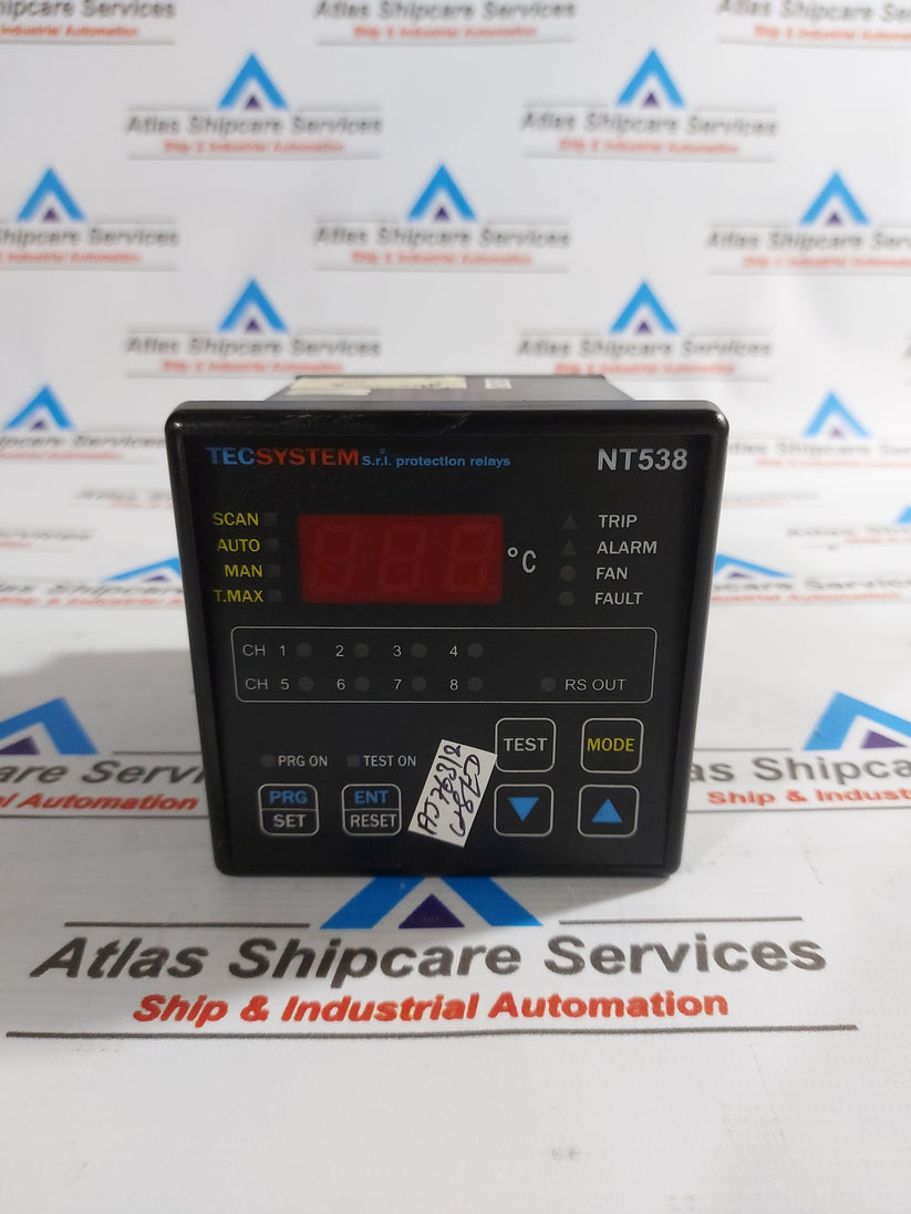 TECSYSTEM NT538 MODBUS INSIDE TEMPERATURE CONTROLLER – Atlas Shipcare ...