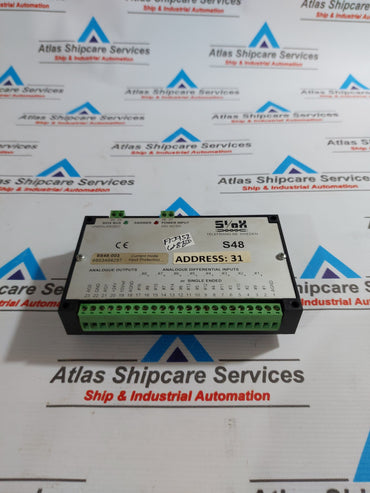 TELEFRANG S48 SI/OX ANALOG INPUT OUTPUT MODULE