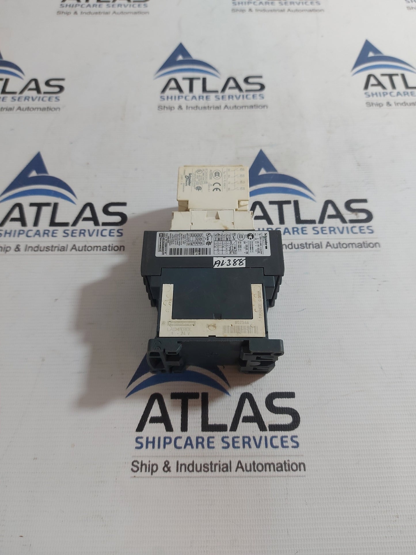 TELEMECANIQUE LADN40 LA1 DN40 AUXILIARY CONTACT BLOCK