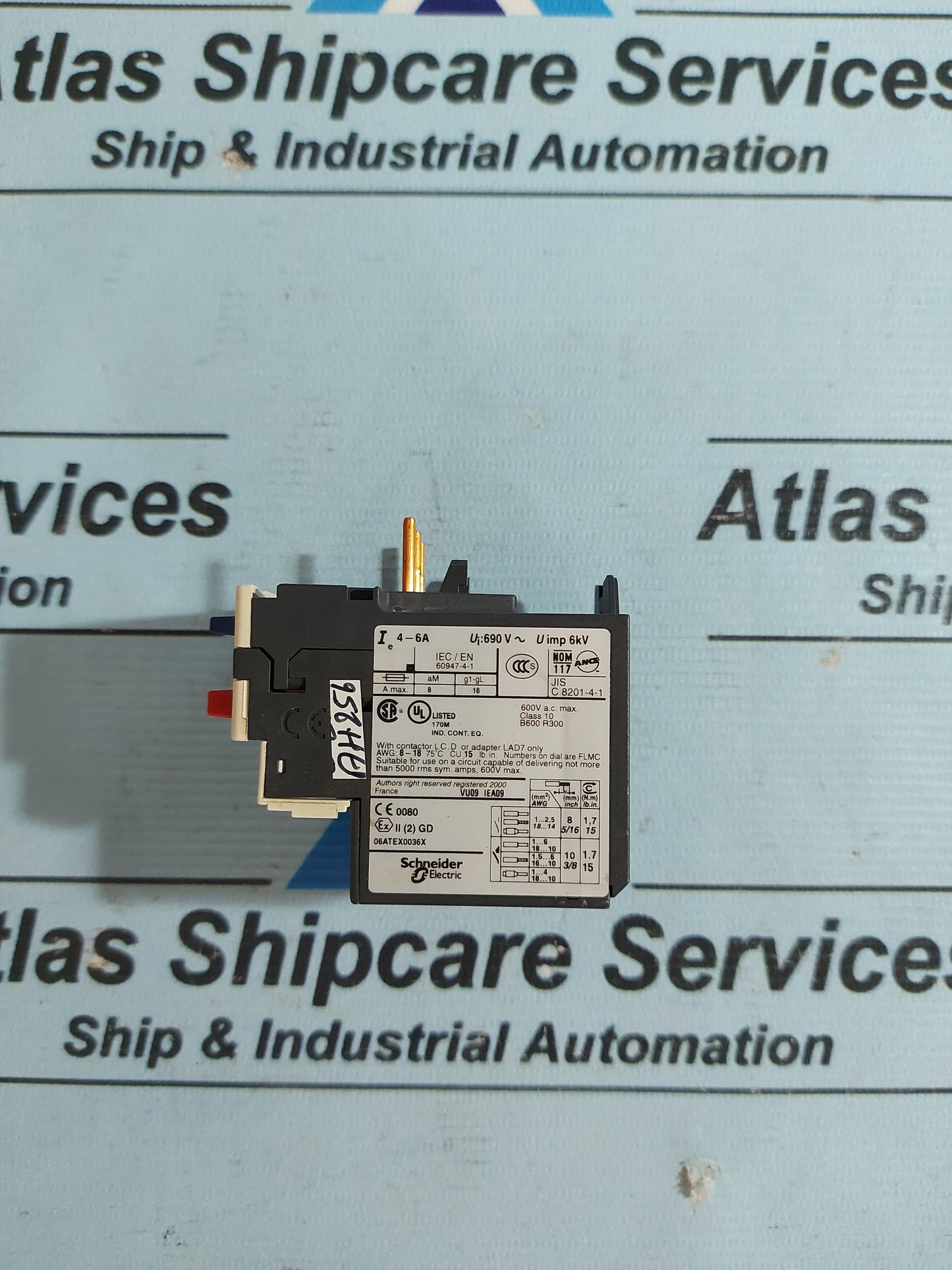 TELEMECANIQUE LRD 10 THERMAL OVERLOAD RELAY