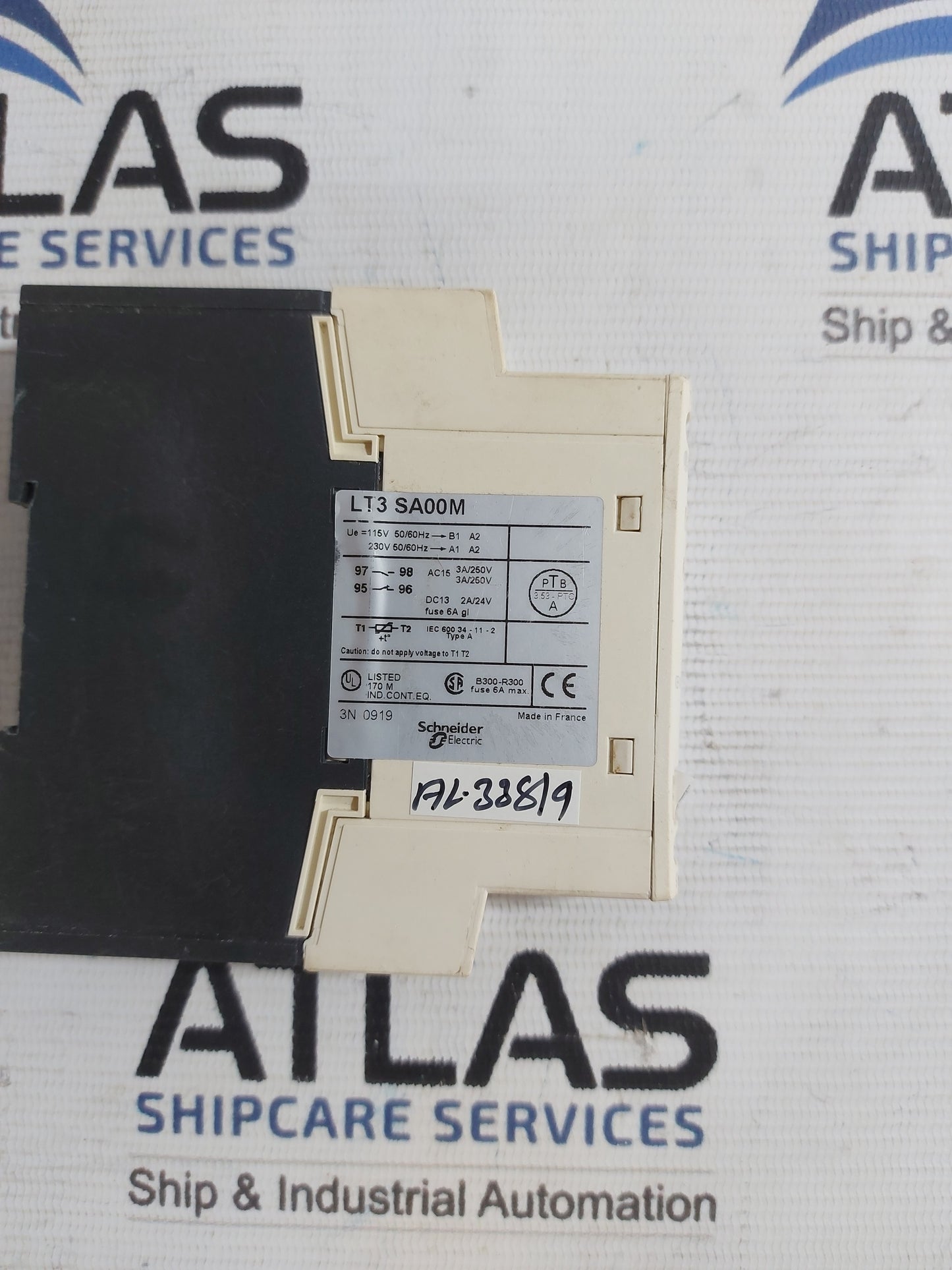 TELEMECANIQUE LT3SA00M TERMISTER PROTECTION RELAY