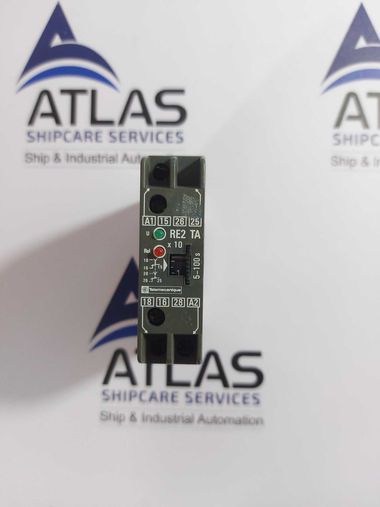 TELEMECANIQUE RE2-TA1115M TIME DELAY RELAY 5-100s