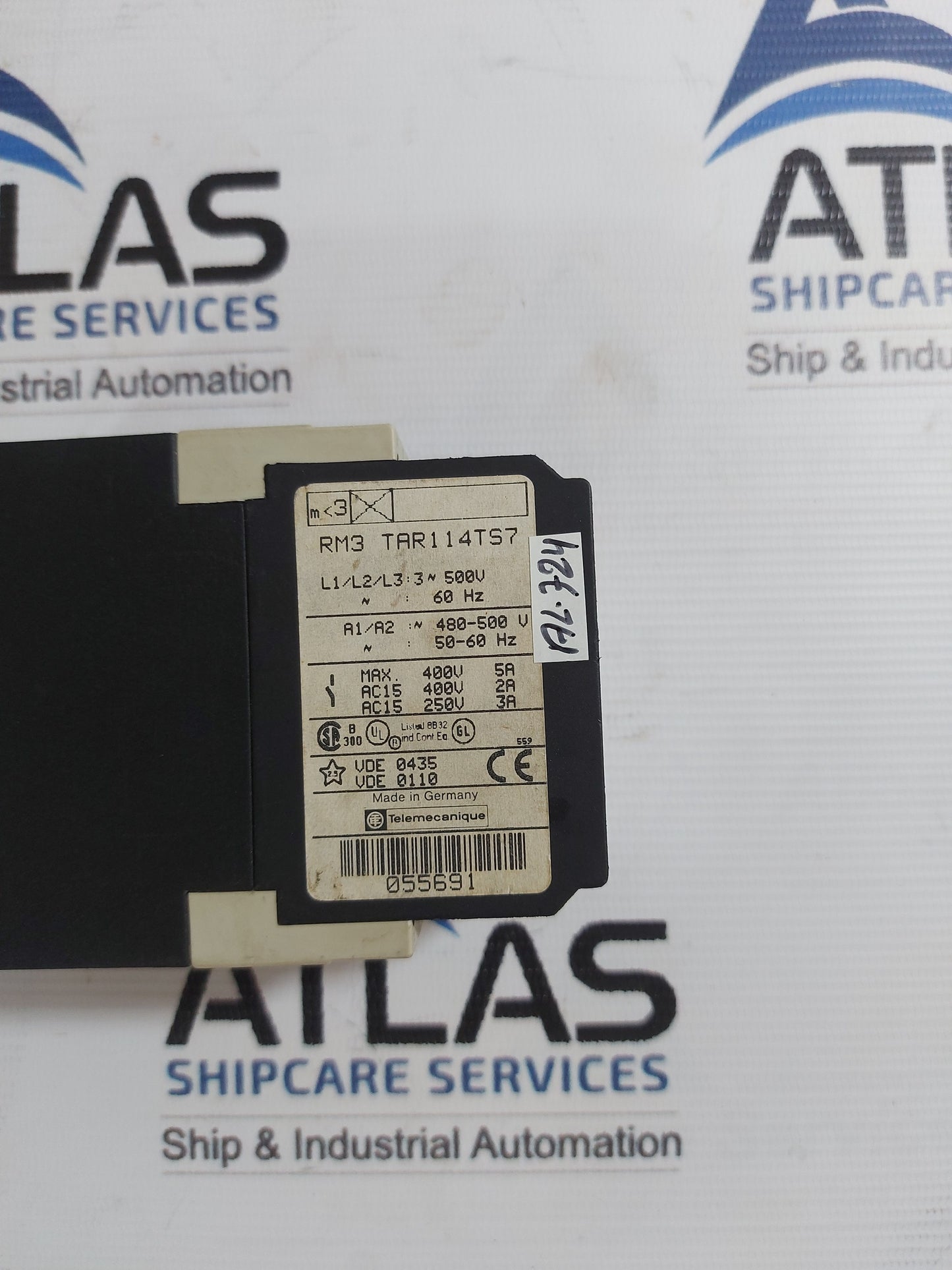 TELEMECANIQUE RM3 TAR114TS7 TIME DELAY RELAY 055691