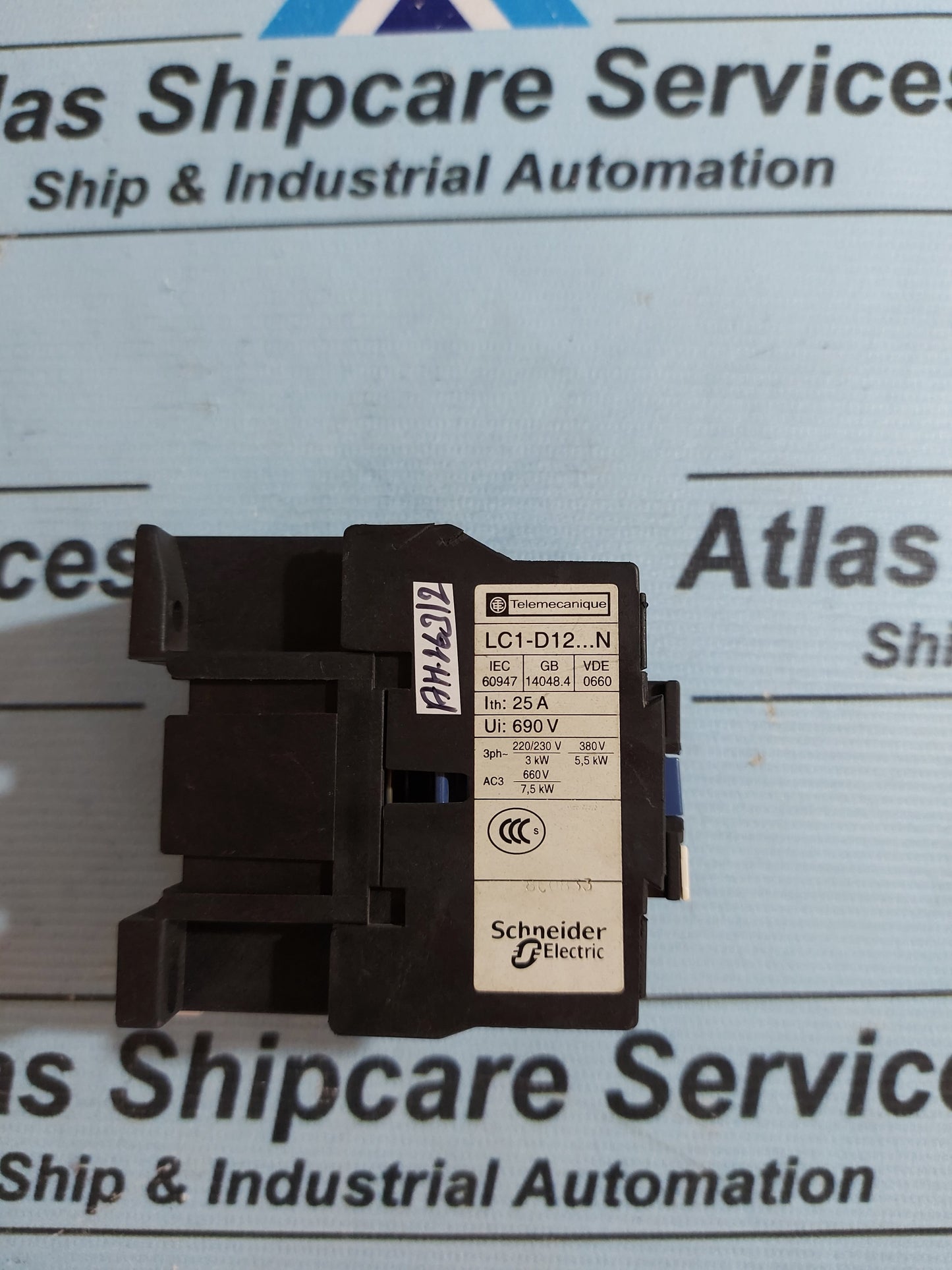 TELEMECANIQUE SCHNEIDER LC1-D12 10 CONTACTOR