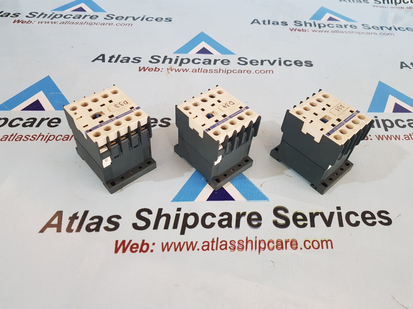 TELEMECANIQUE SQUARE D CA3KN22BD CONTACT BLOCK RELAY