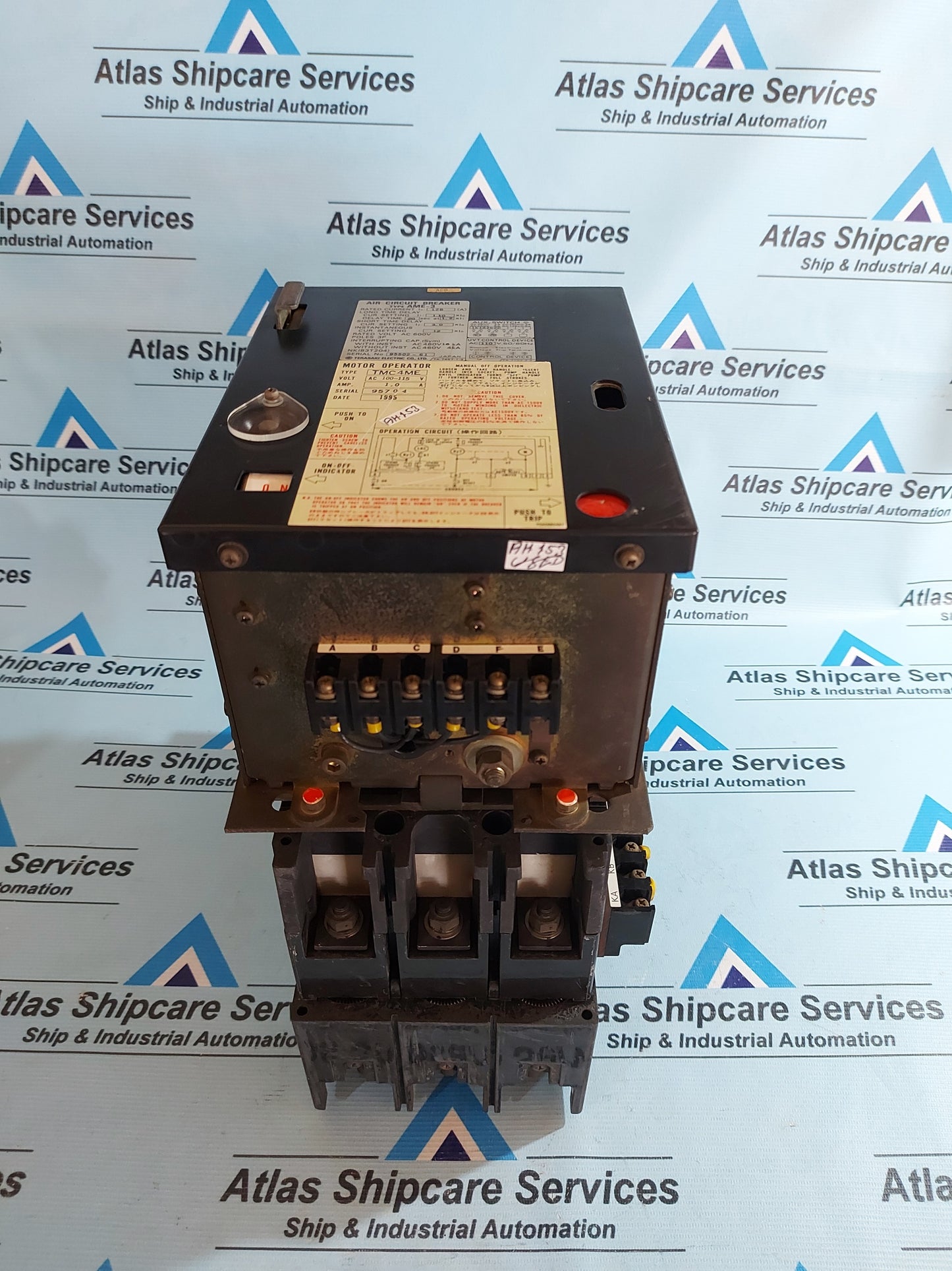 TERASAKI AME-3 AIR CIRCUIT BREAKER MOTOR OPERATED 128A 100-115V 3 POLE