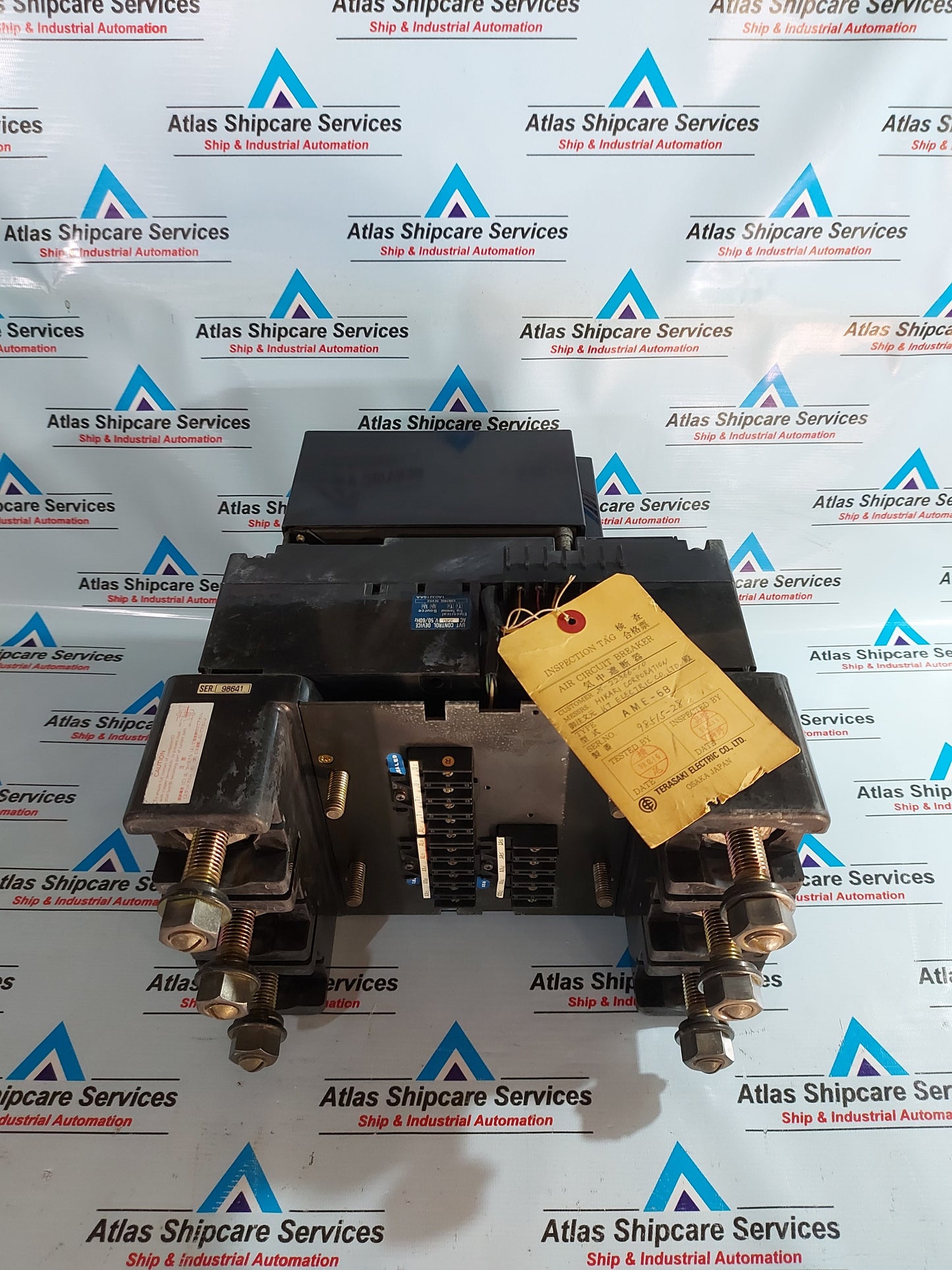 TERASAKI AME6B 3 POLE AIR CIRCUIT BREAKER 500A