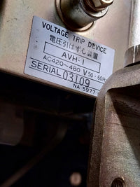 TERASAKI AP-20 AIR CIRCUIT BREAKER 3 POLE 2000A
